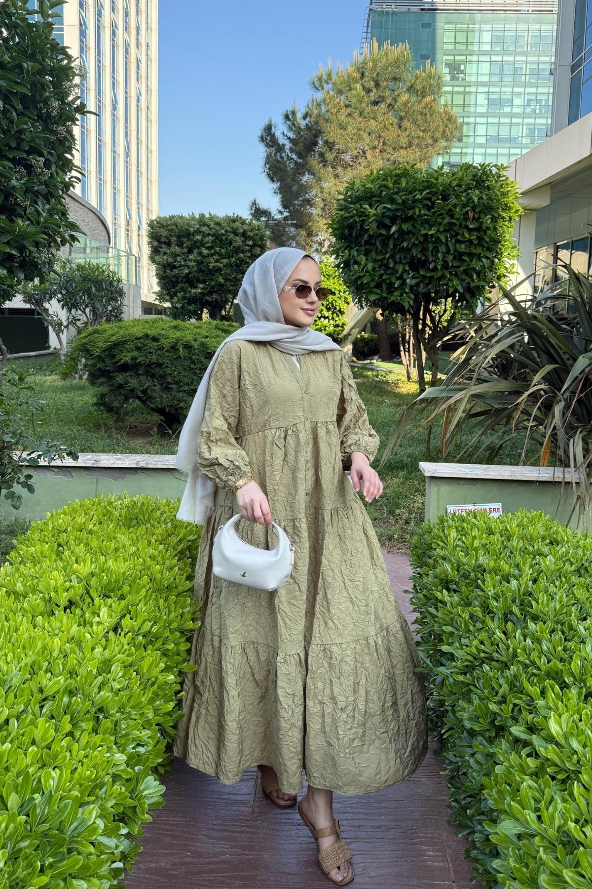 Kras Dress Green