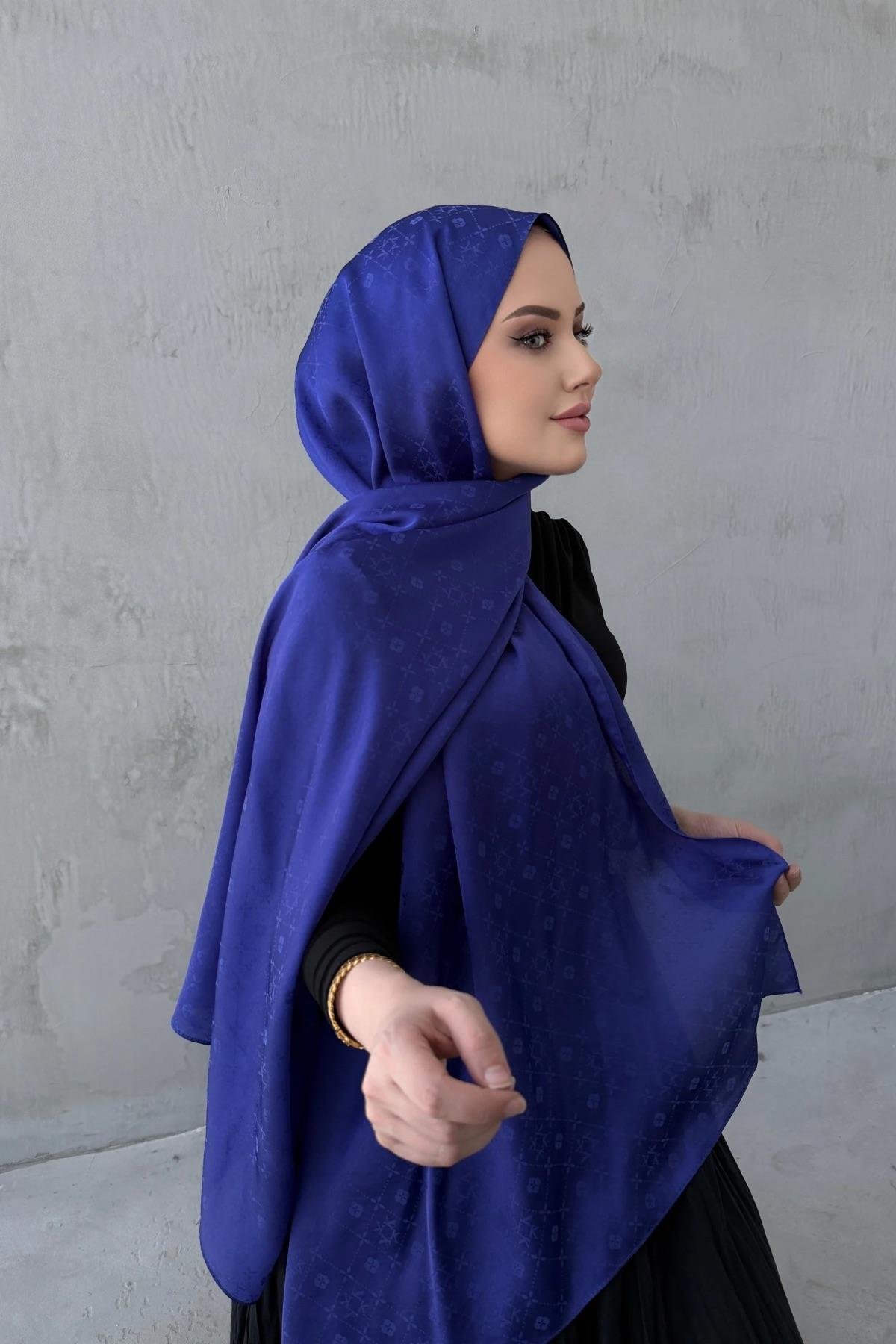 Parliament Liya Patterned Silky Jacquard Shawl
