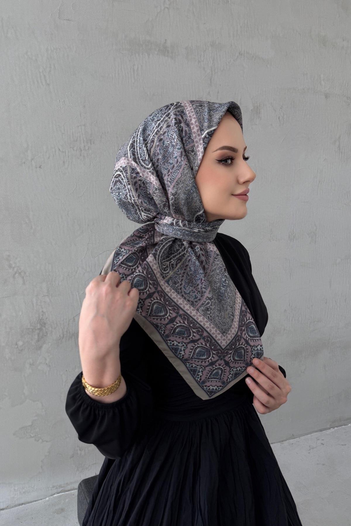 Mink Elvin Bohemian Modal Silk Scarf