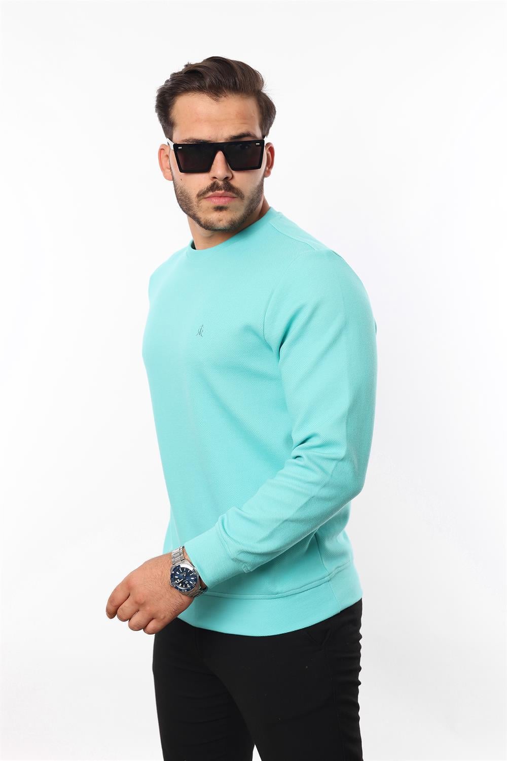 Battal Diagonal Interlok Sweatshirt – Rugatchi Exclusive
