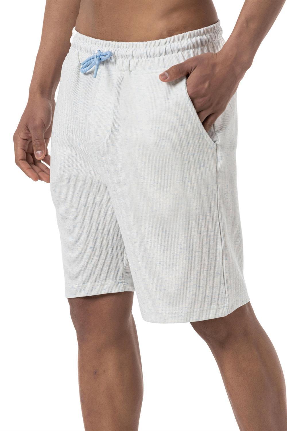 Büyük Beden Waffle Şort