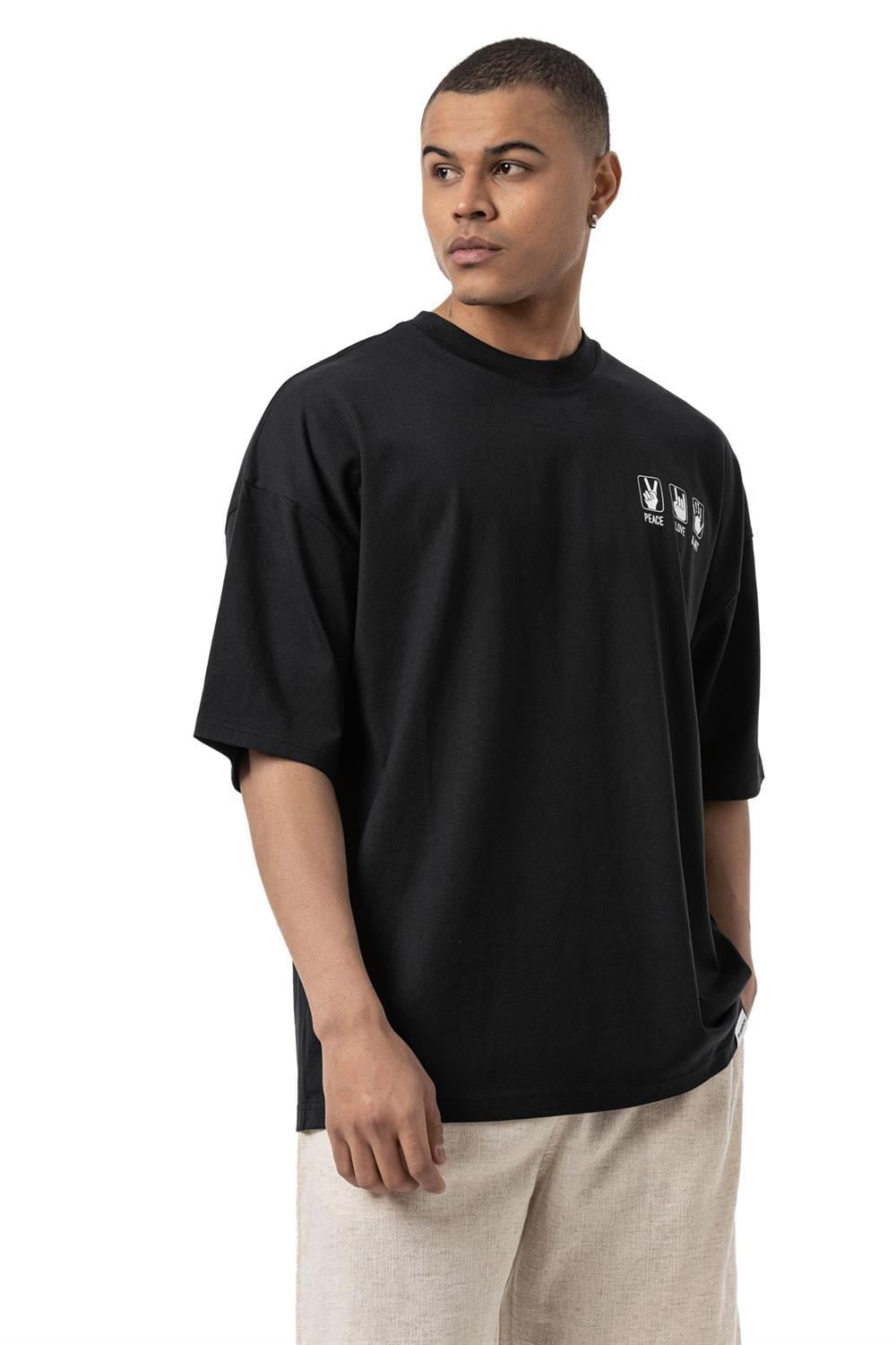 CONFISUON Baskılı Oversize T-Shirt