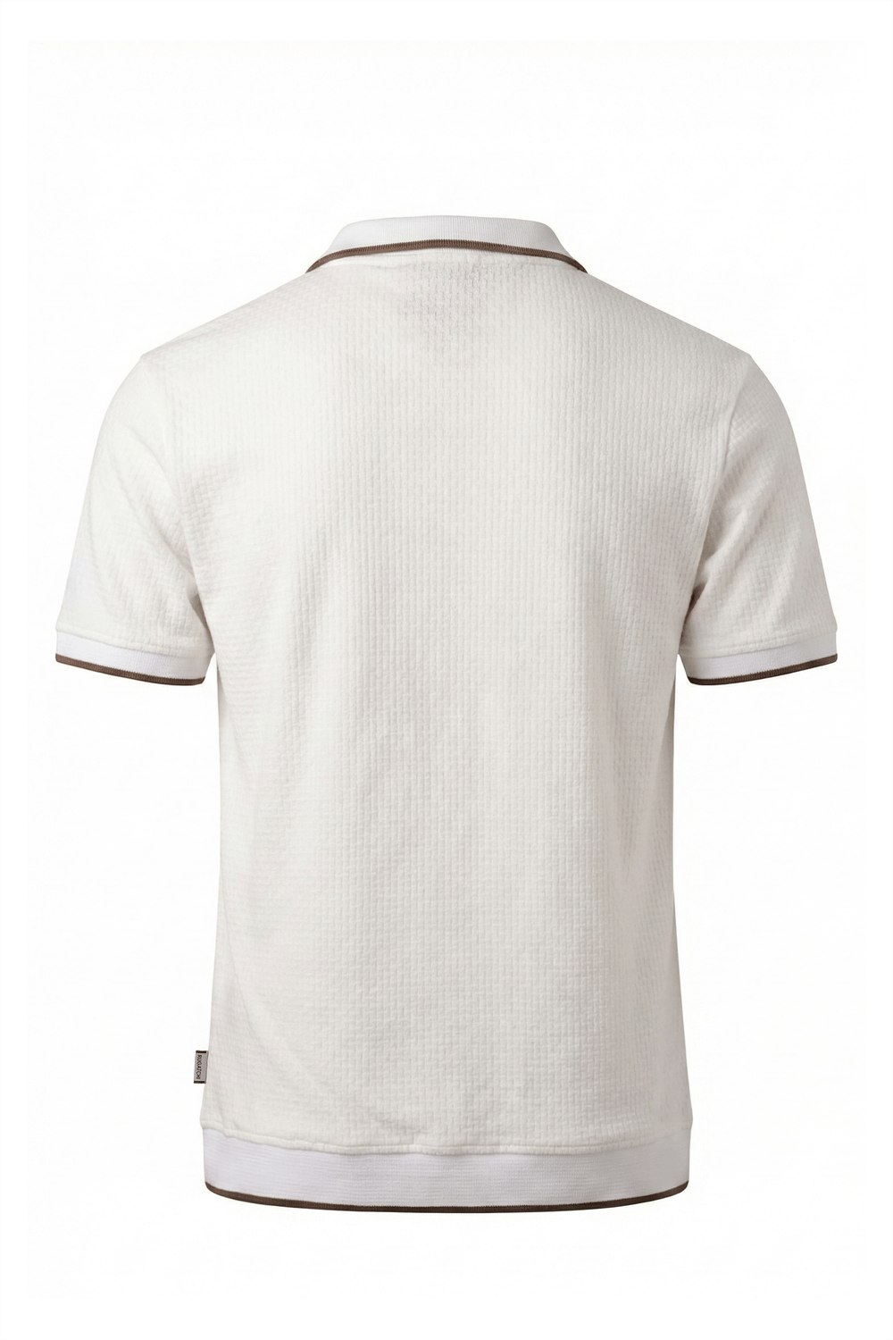 Erkek Triko Görünümlü Serin Polo