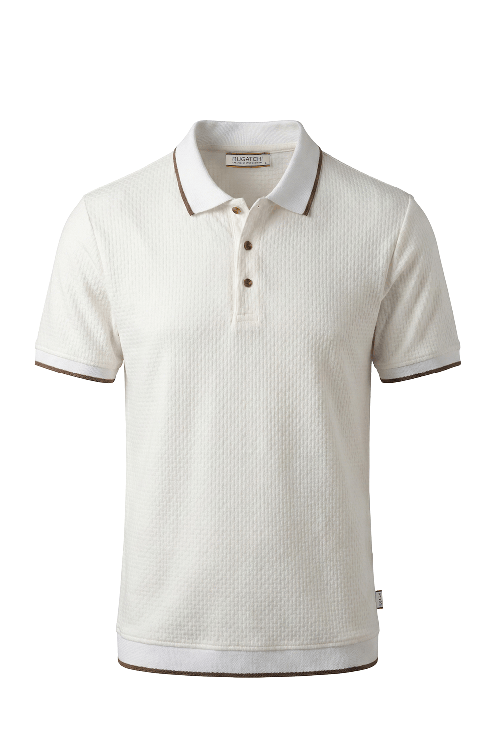 Erkek Triko Görünümlü Serin Polo