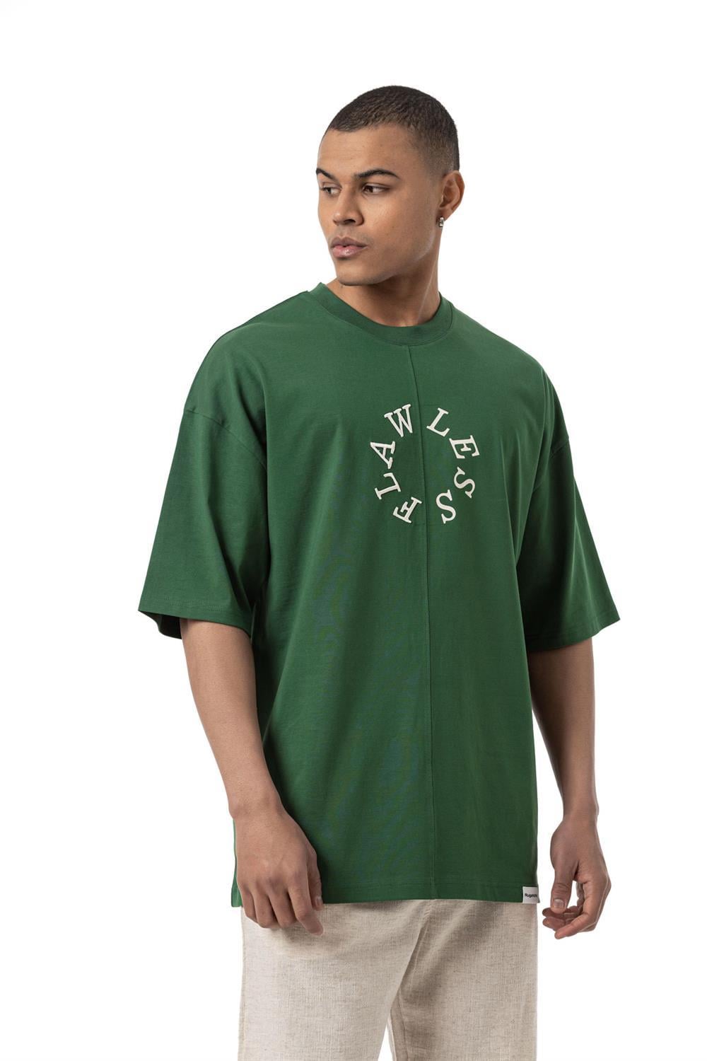 FLAWLESS Baskılı Oversize T-Shirt