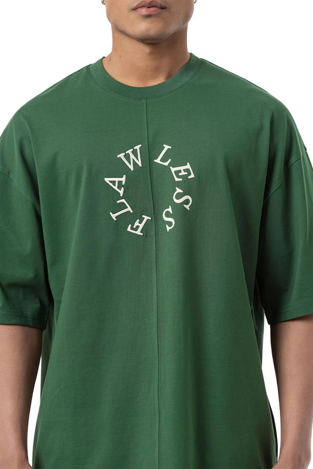 FLAWLESS Baskılı Oversize T-Shirt