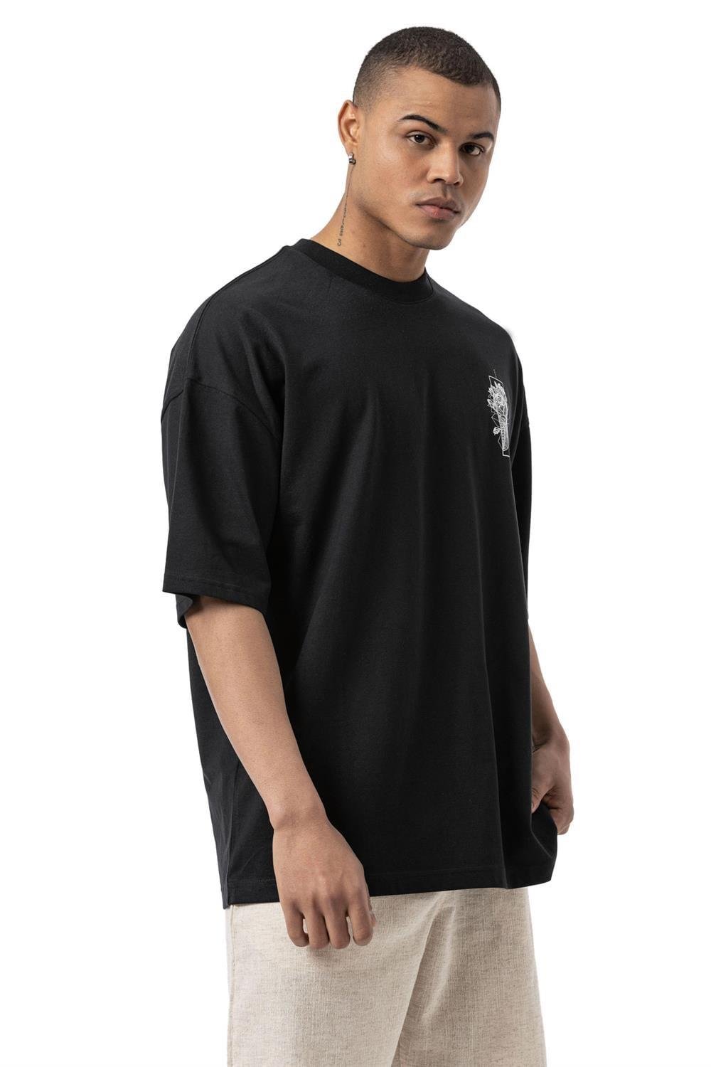 FOSE Baskılı Oversize T-Shirt
