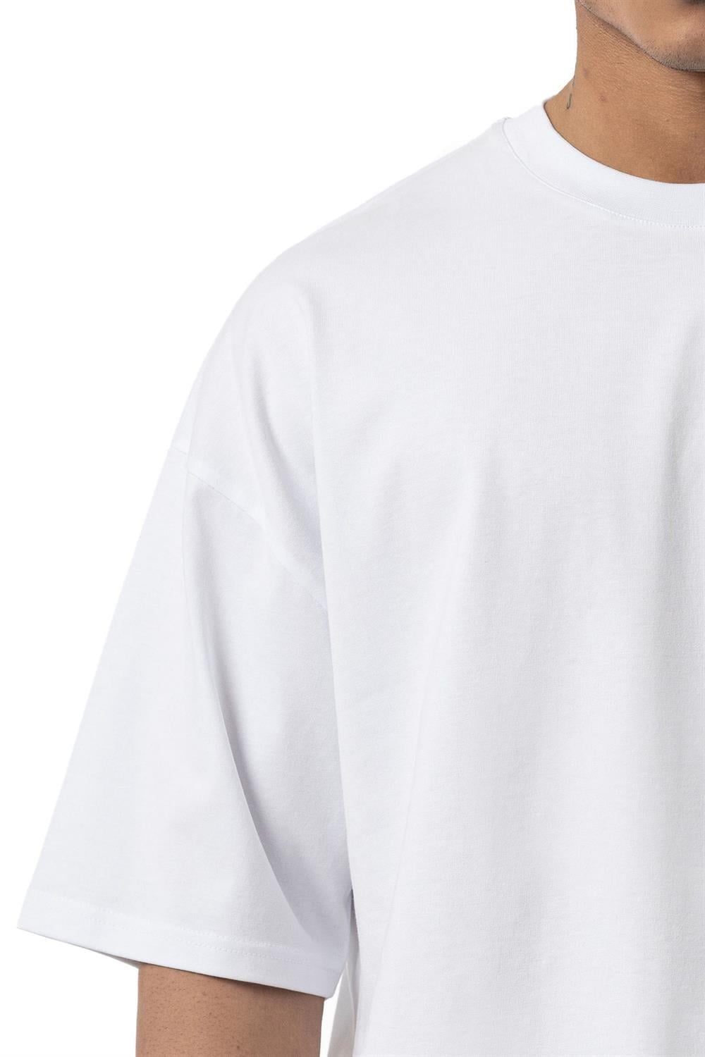 NY Baskılı Oversize T-Shirt