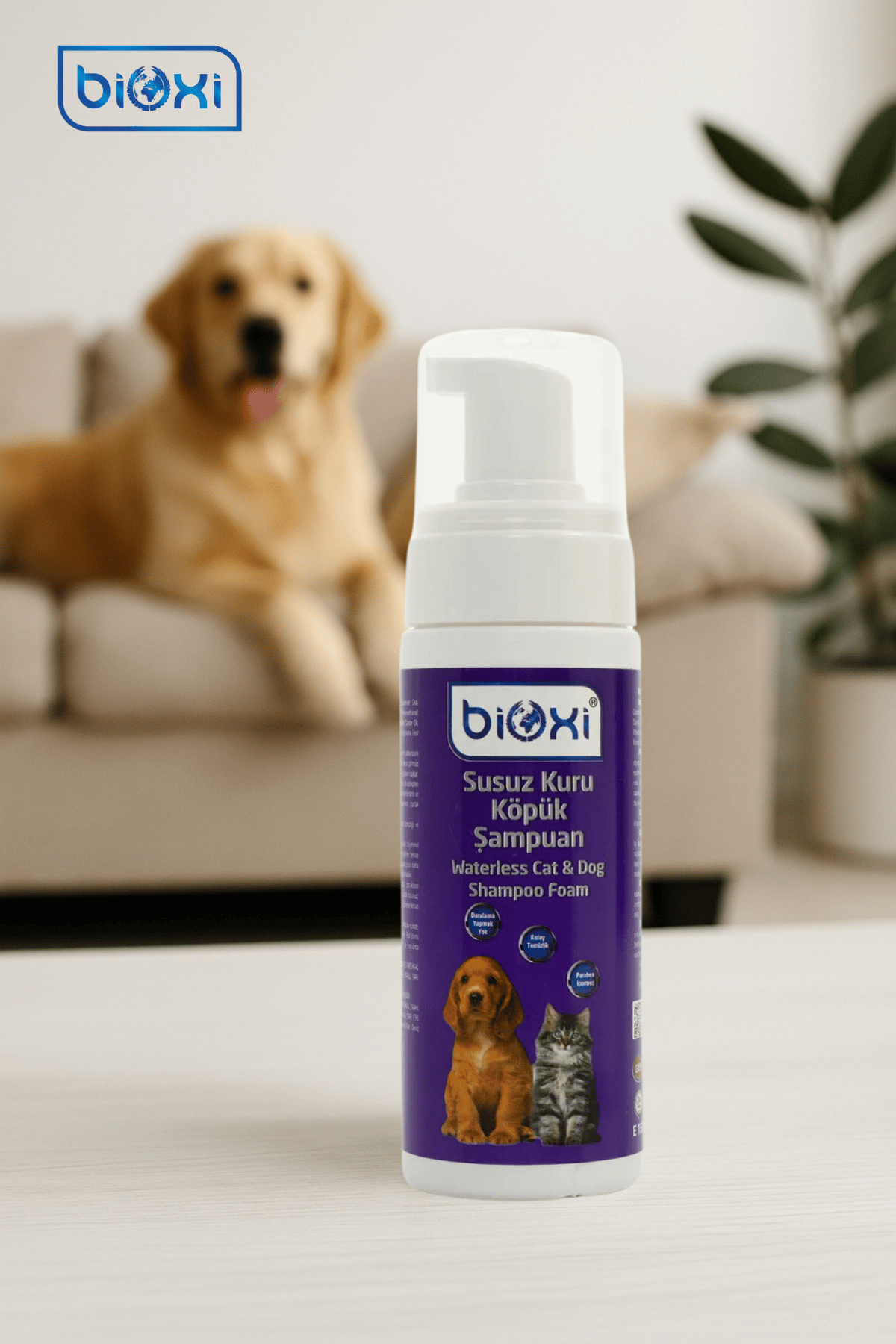 ® Susuz Kuru Köpük Şampuan 150ml (5.07 FLOZ) | Pratik Ve Etkili Temizlik