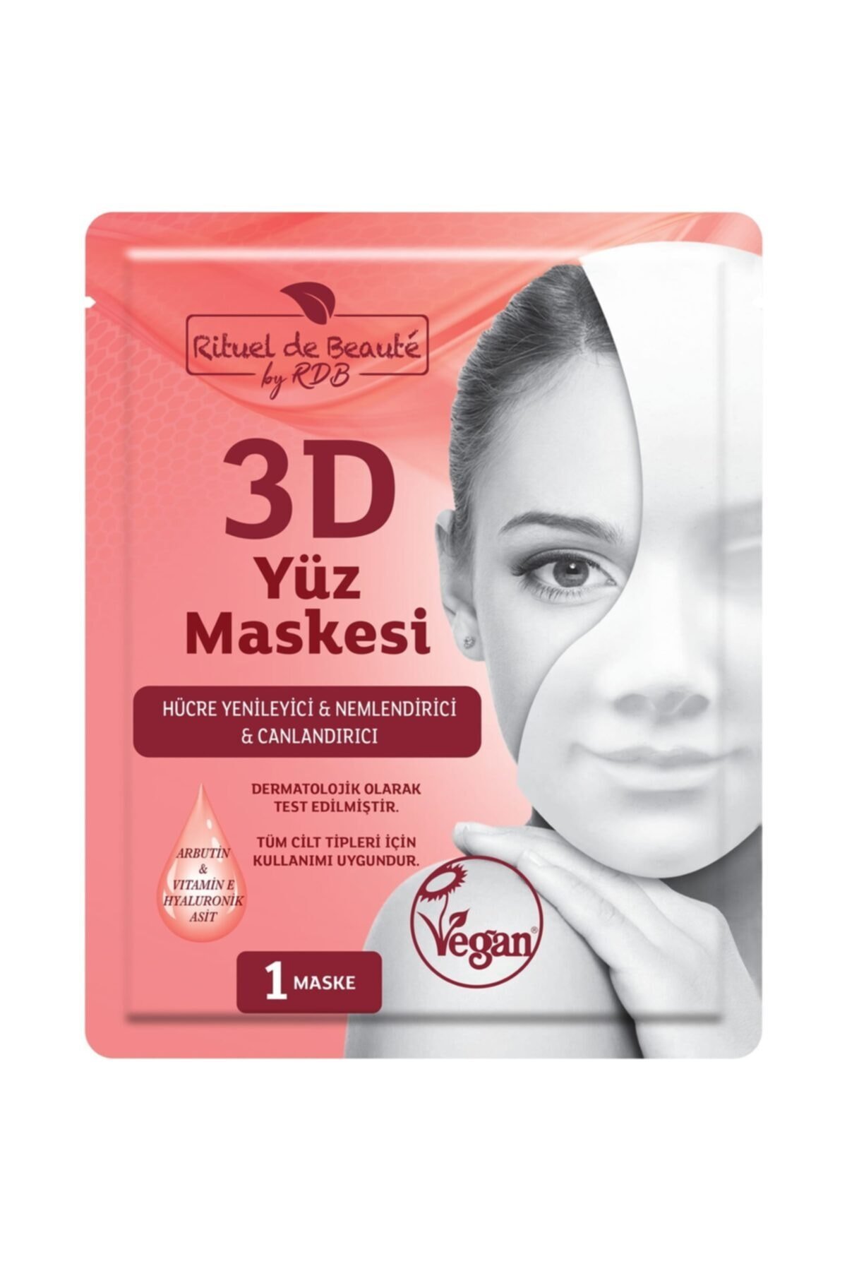 3d Yüz Maskesi ve Nemlendirici Canlandırıcı