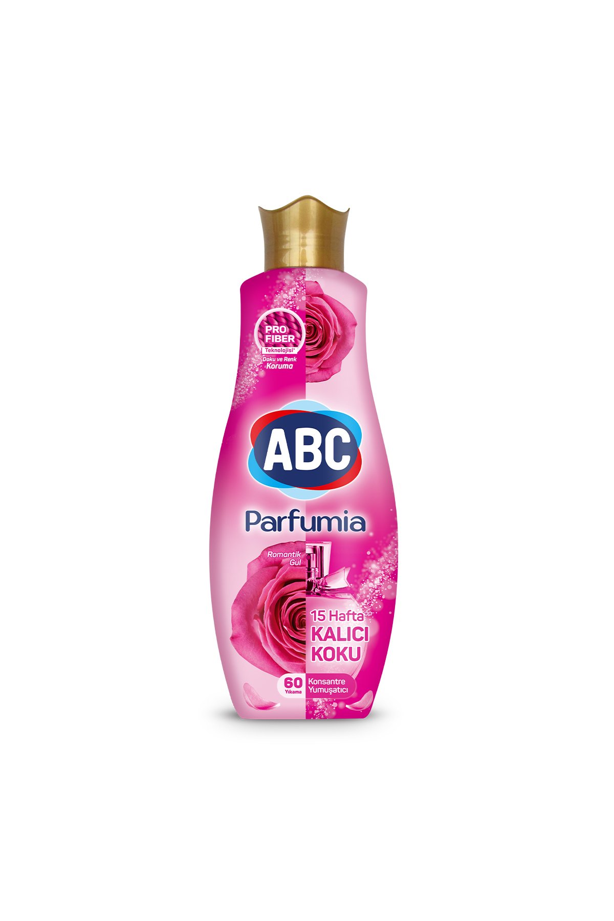 Abc Konsantre Yumuşat. Romantik Gül (Pembe) 1440 ml