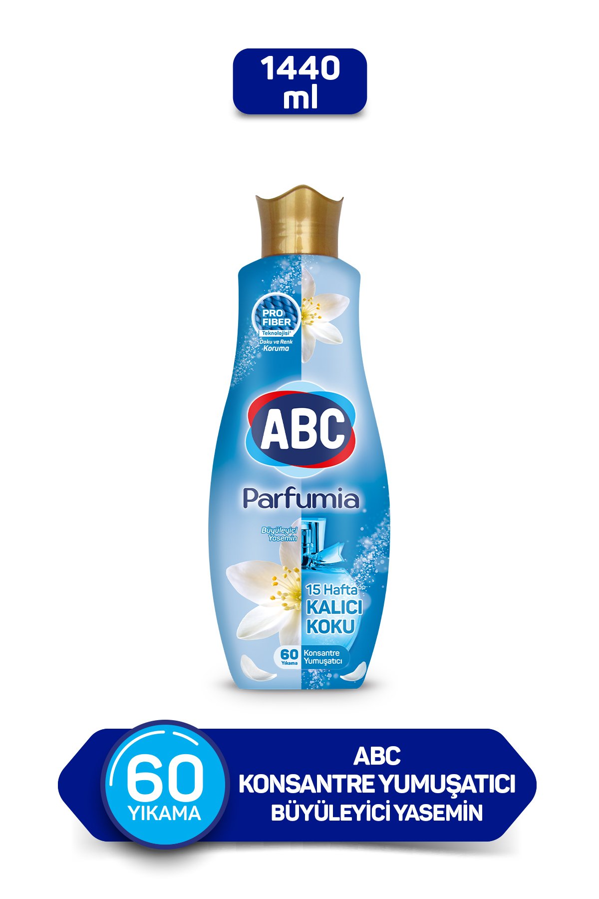 Abc Konsantre Yumuşatacı Büyüleyici Yasemin (Mavi) 1440 ml