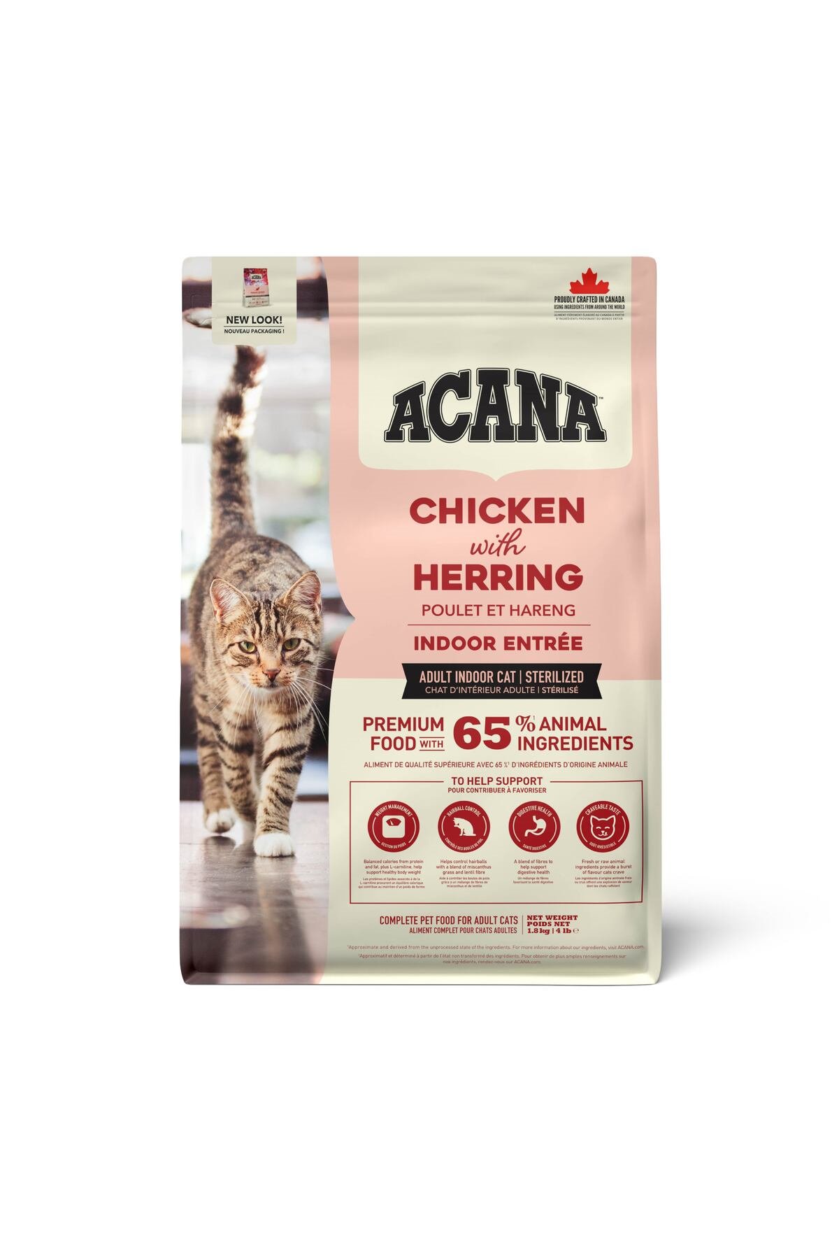 ACANA Indoor Entree Sterilised Yetişkin Kedi Maması 1,8kg