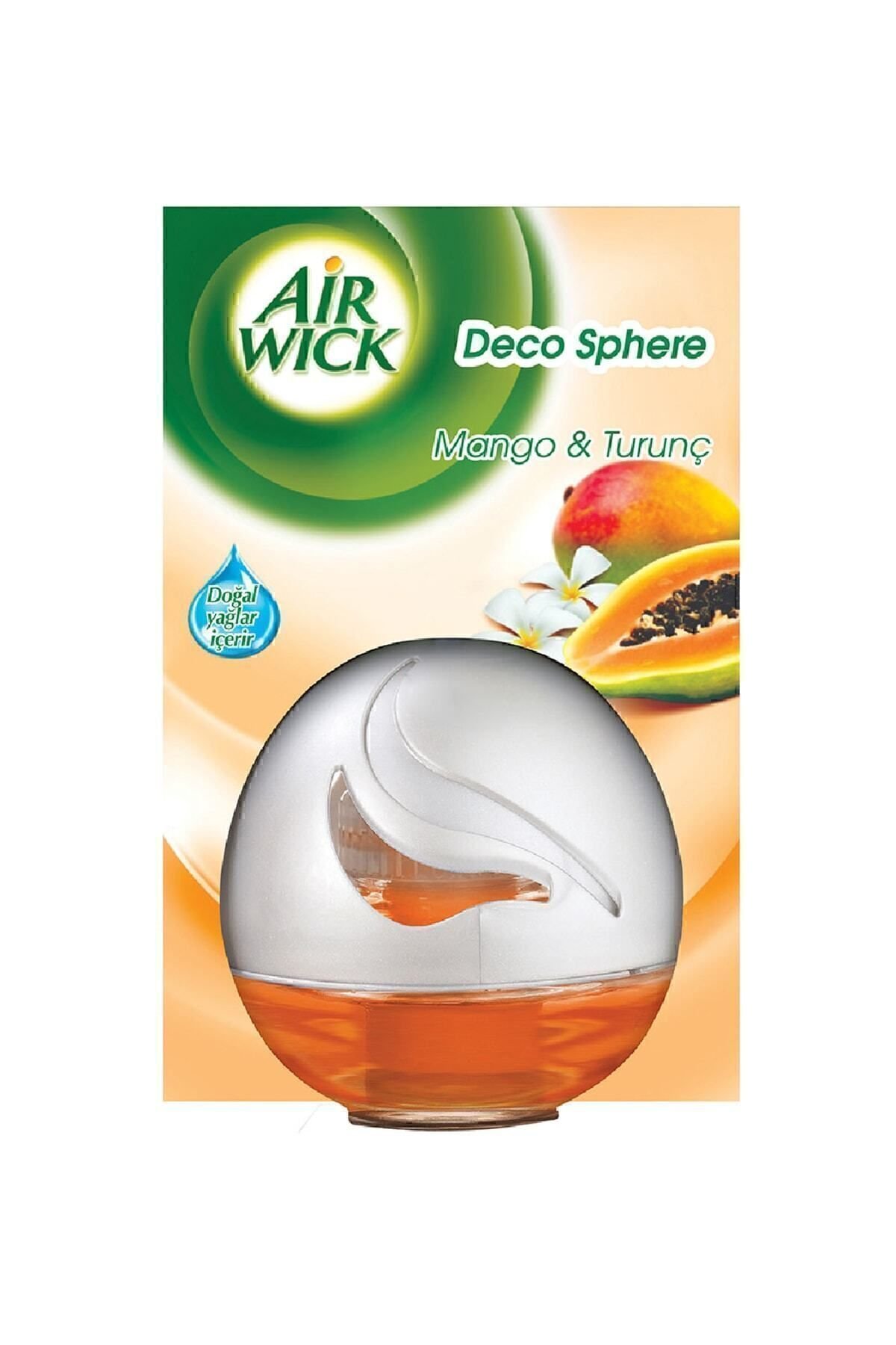 Air Wick Decosphere Hava Tazeleyeci Oda Kokusu Greyfurt Ve Portakal Çiçeği 75 ml 