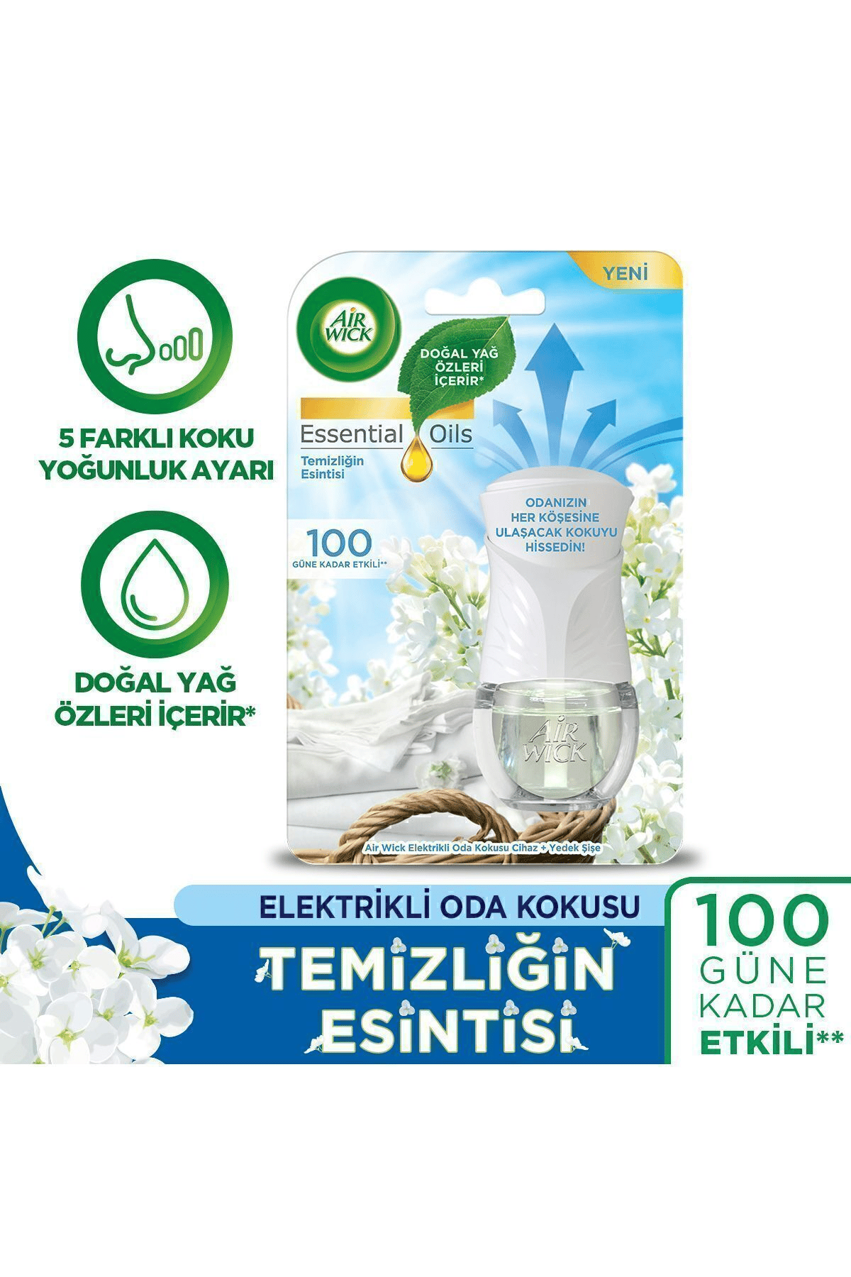Air Wick Elektirikli Koku+Yedek Şişe 19ml