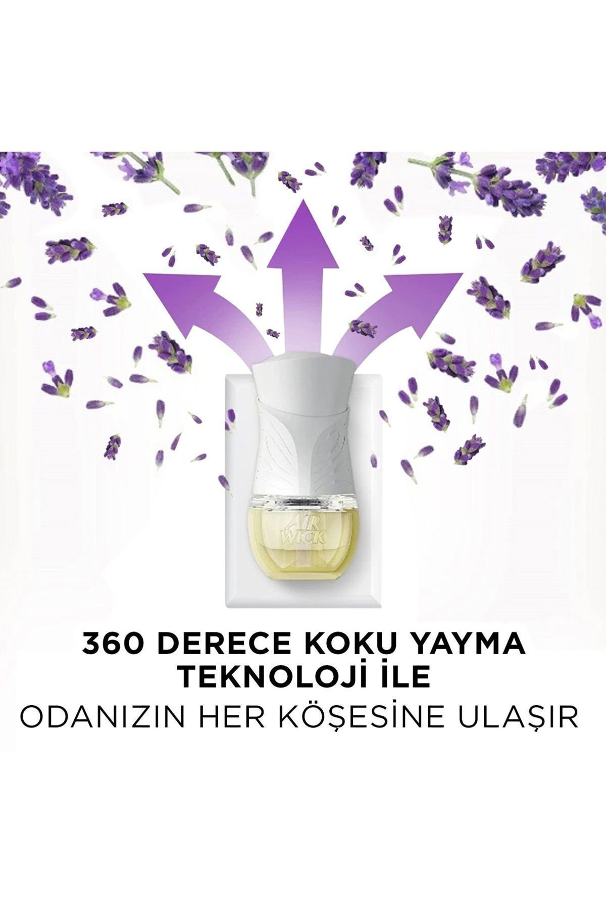 Air Wick Elektrikli Oda Kokusu Cihaz Yedek Şişe Lavanta x2 Adet