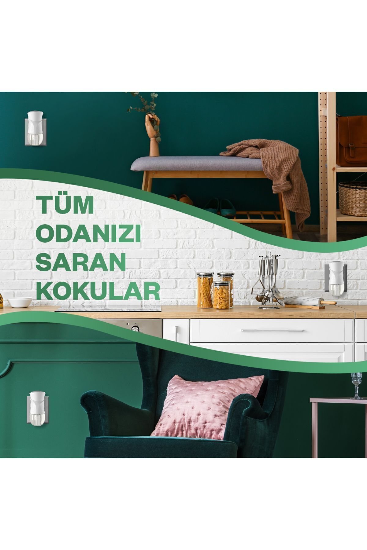 Air Wick Elektrikli Oda Kokusu Yedek Şişe Lavanta - Esansiyel Yağlar Içerir*