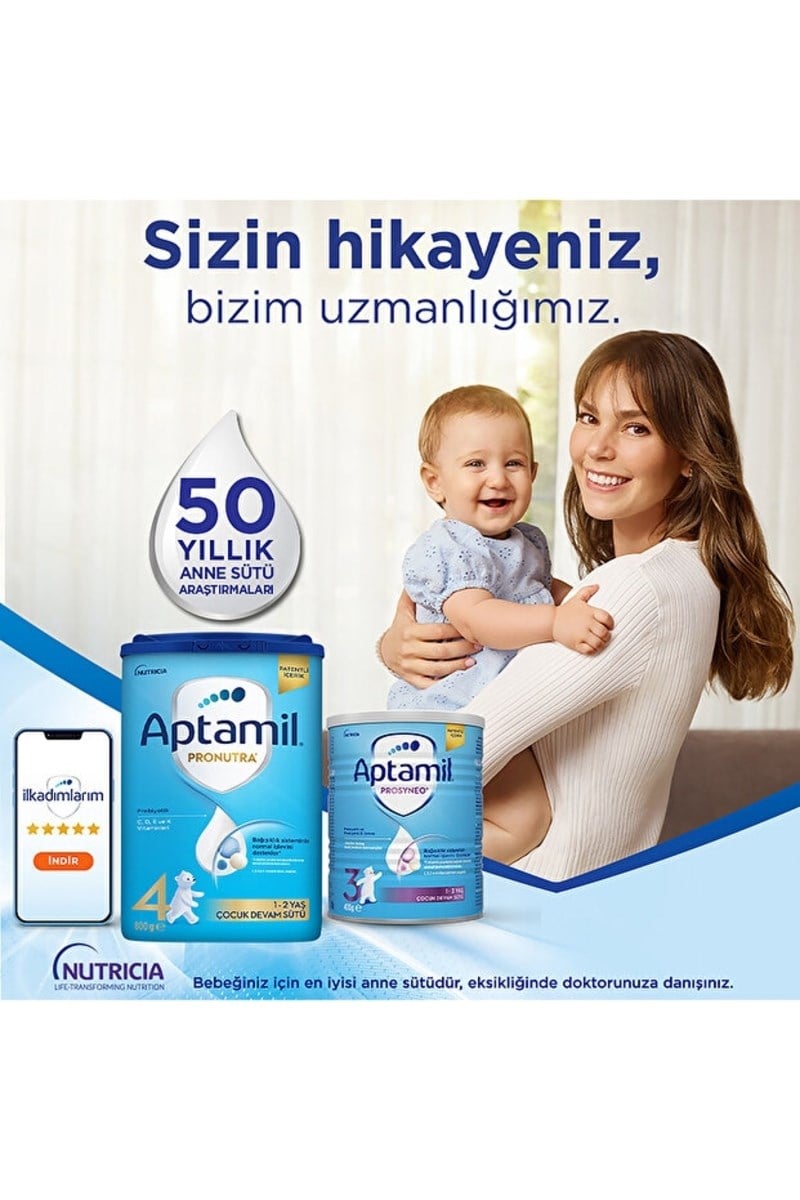 Aptamil 3 Numara 2'li 800 Gr Dev Fırsat