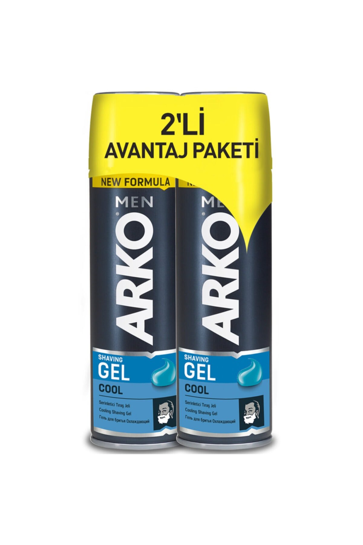 Arko Men Cool Tıraş Jeli 2x200ml
