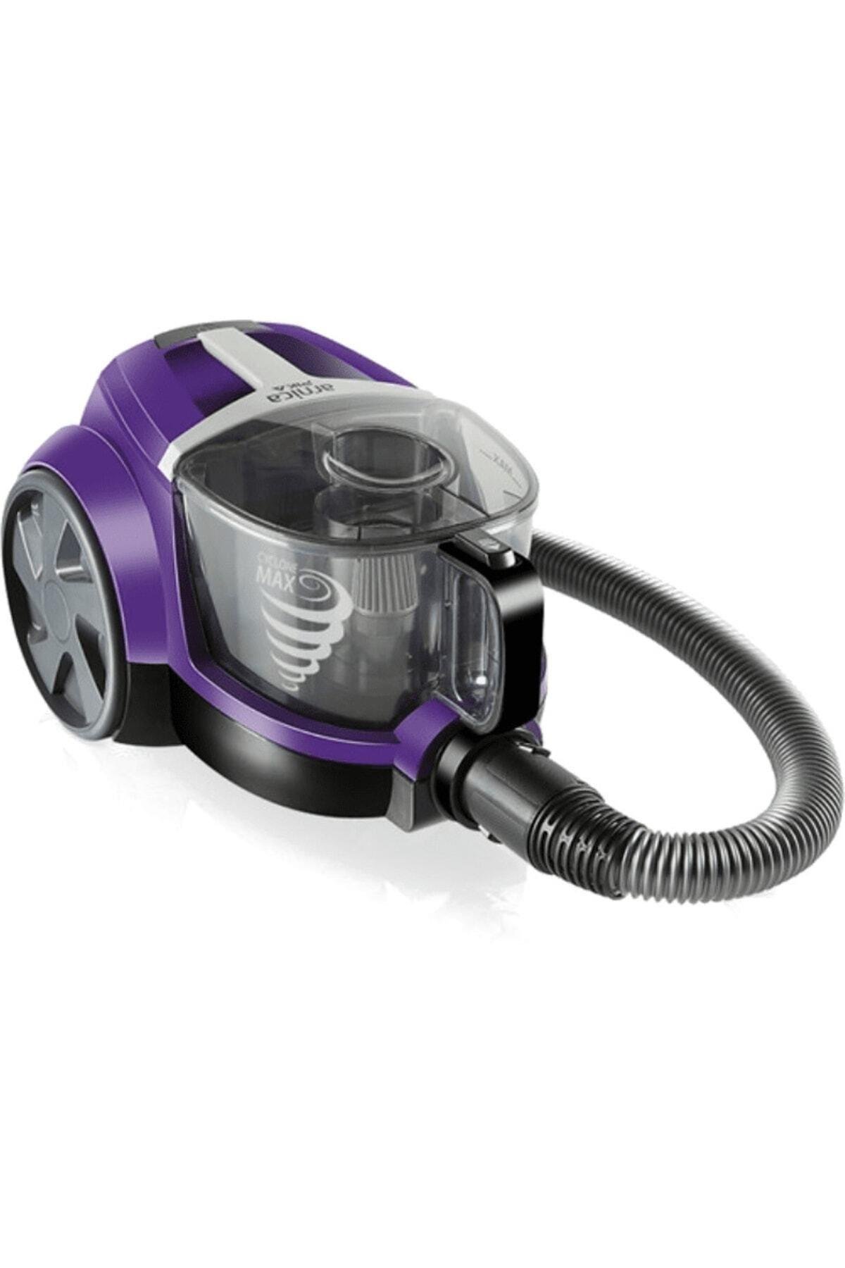Arnica Pika Mor Toz Hazneli Elektrikli Süpürge, 2.5 L Hazne, 750 W, Afs Filtre, Mor , Et14410