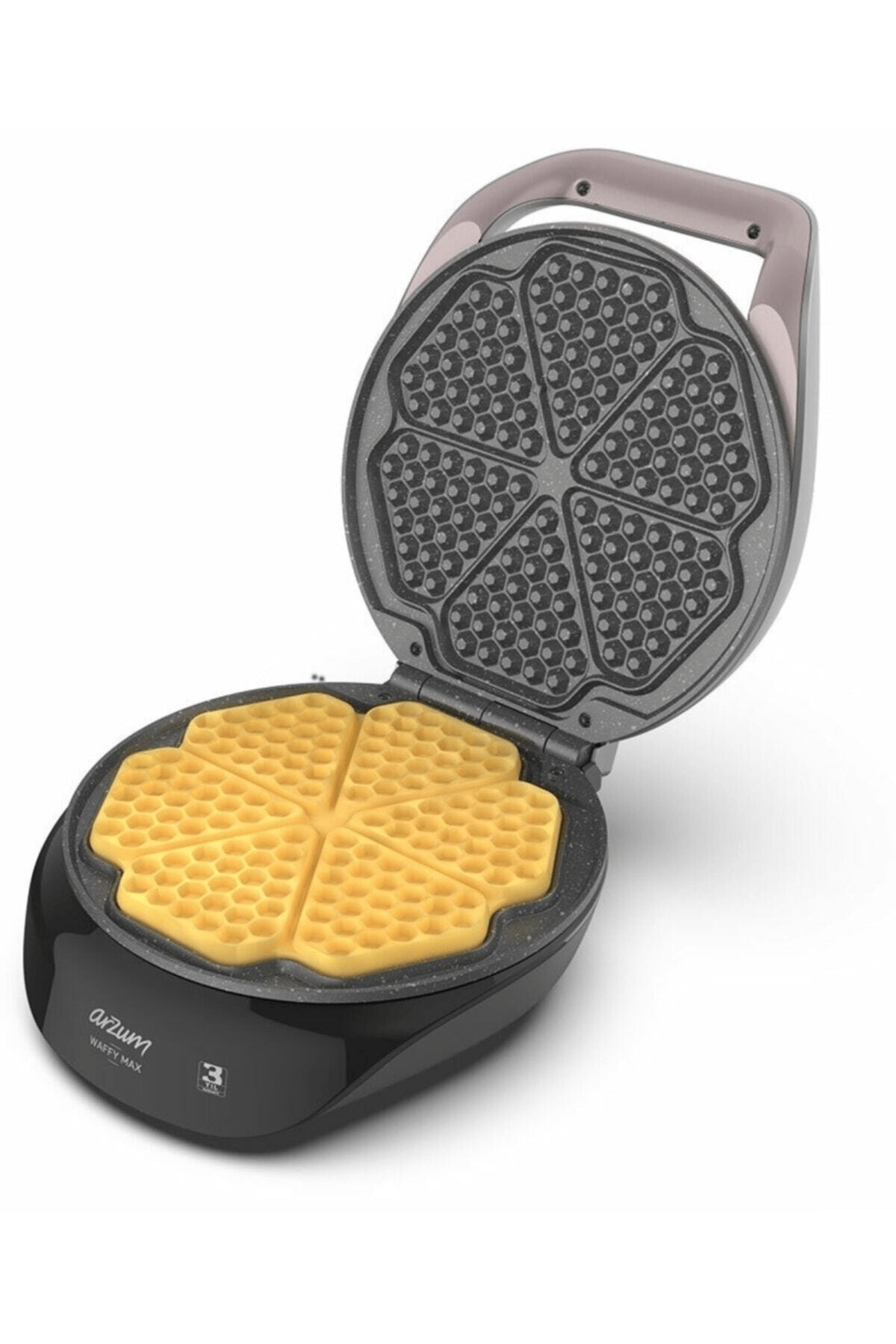 Arzum Ar2033 Waffy Max Waffle Makinesi Pembe