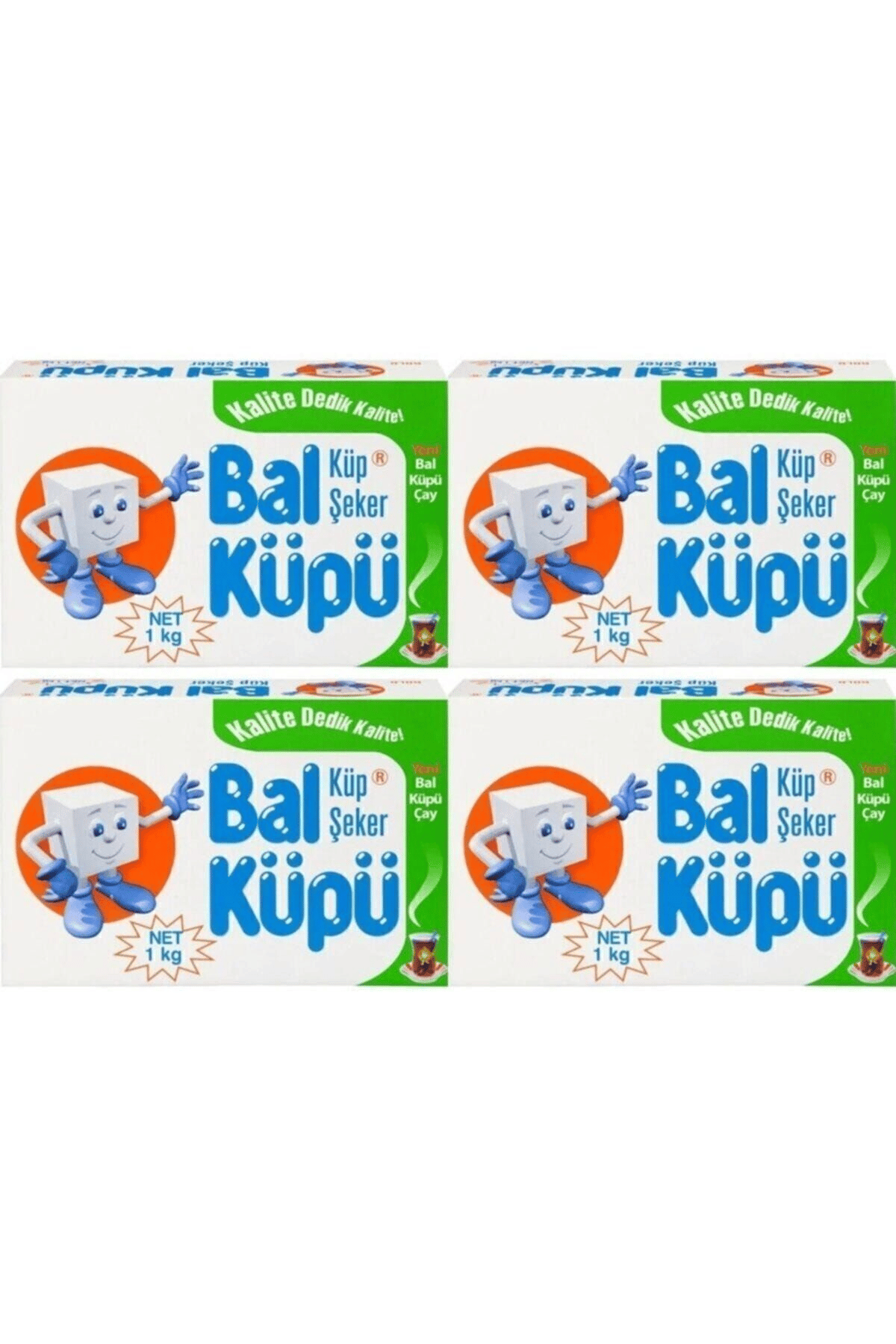 Bal Küpü Küp Şeker 1 Kg x4 Adet