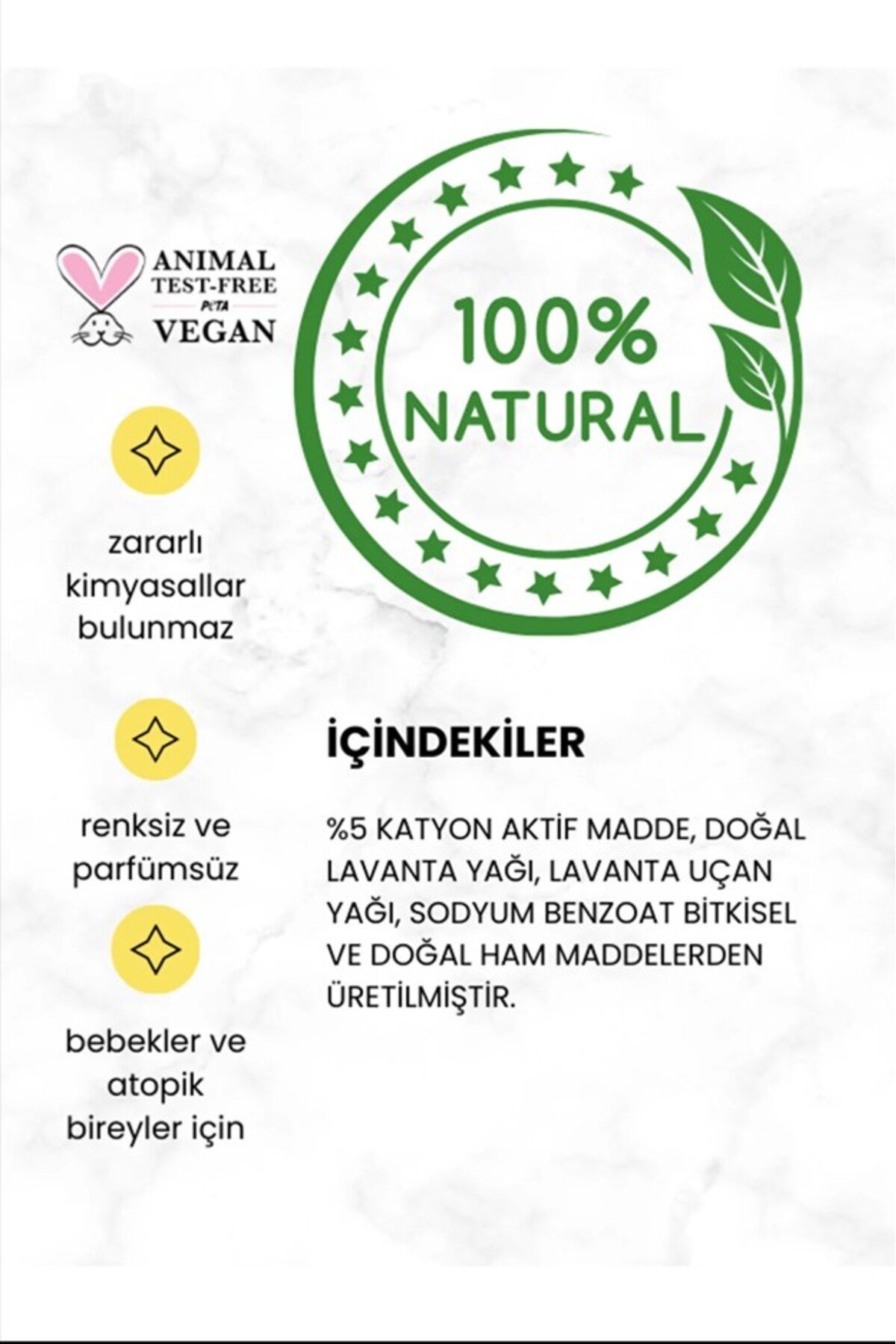 Baproy Bitkisel Çamaşır Yumuşatıcısı Doğal Lavanta Yağlı 1l X2
