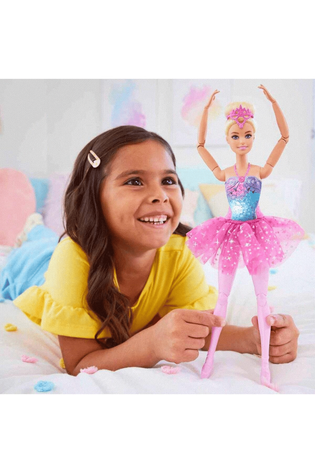 Barbie Dreamtopia Işıltılı Balerin Bebek - Hlc25