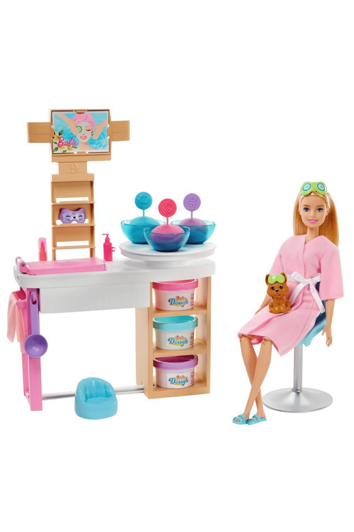 Barbie ® Wellness - Yüz Bakımı Yapıyor Oyun Seti | GJR84