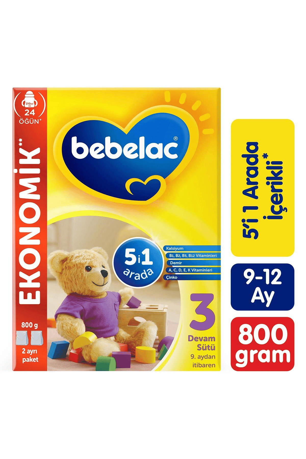 BEBELAC-3 800 GR