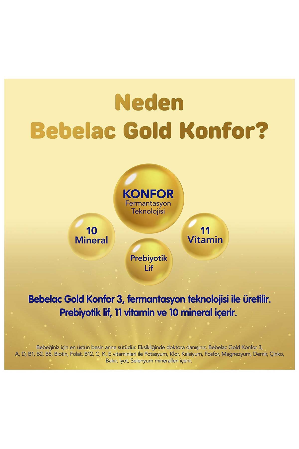 Bebelac Gold 3 Devam Sütü 350 Gr