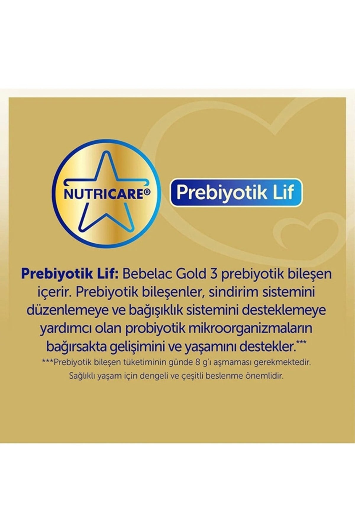 Bebelac Gold 3 Numara Devam Sütü 800 Gr X 4 Adet