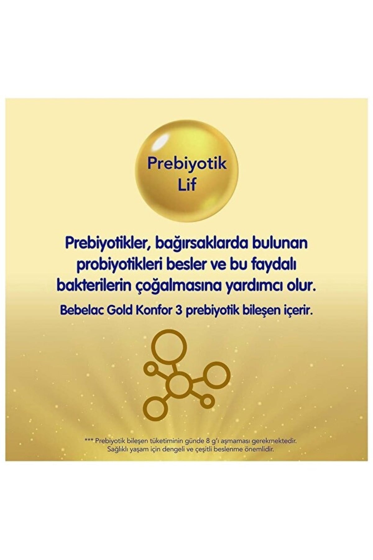 Bebelac Gold Konfor 3 Devam Sütü 1 Yaş+ 800 Gr x 3 Adet