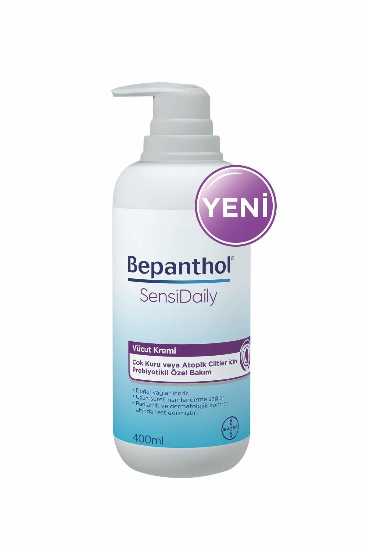Bepanthol SensiDaily 400ml Vücut Kremi (Pompalı) 400ml 