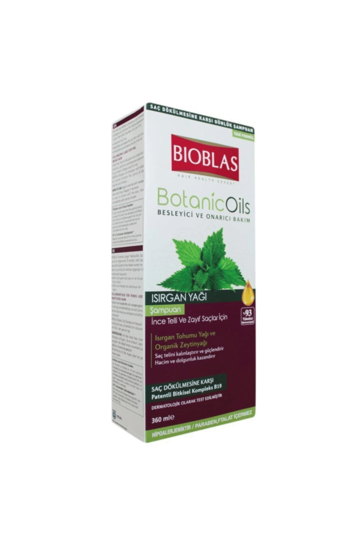 Bioblas Isırgan Otlu Şampuan 360ml 