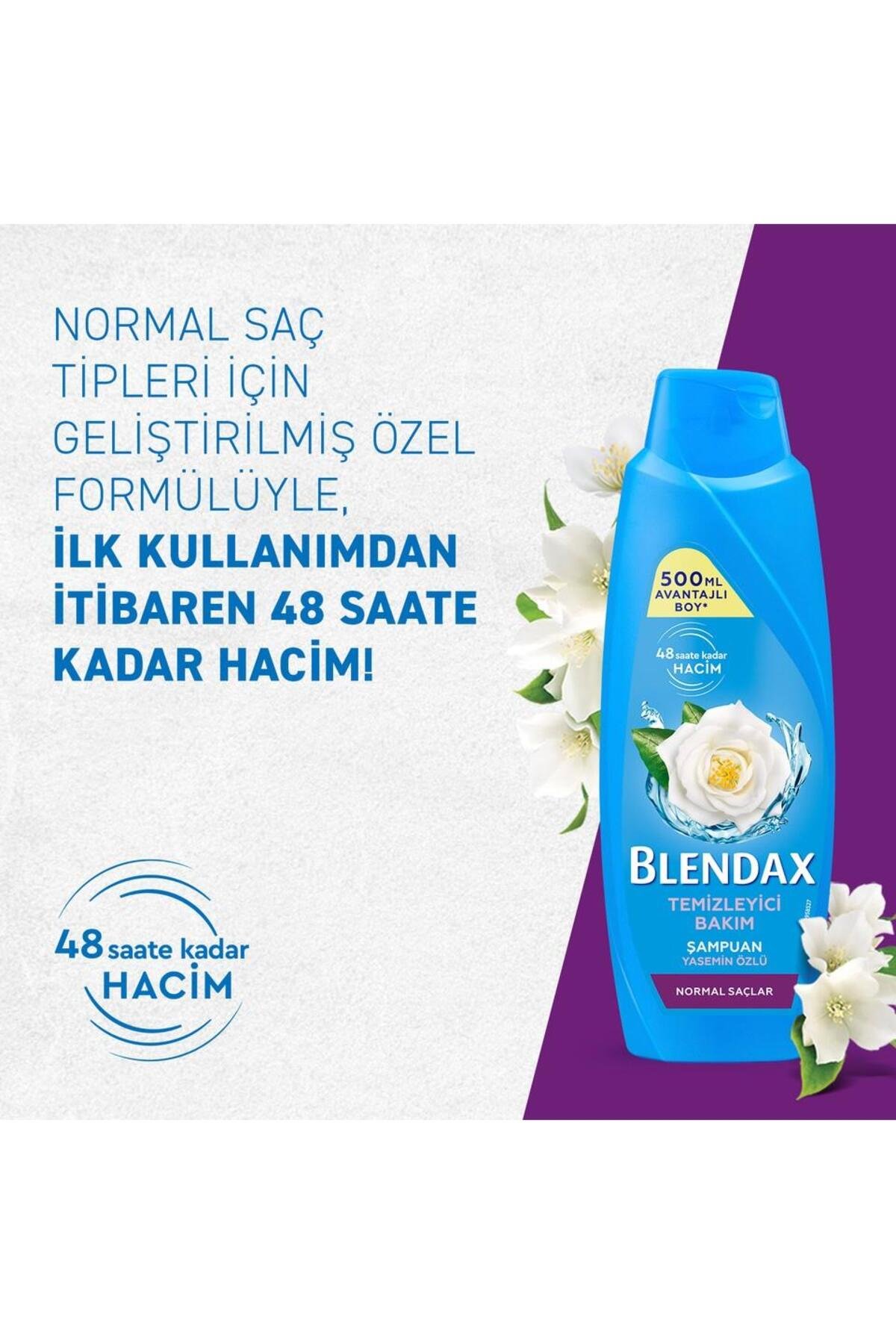 Blendax Temizleyici Bakım Yasemin Özlü Şampuan 500 ml