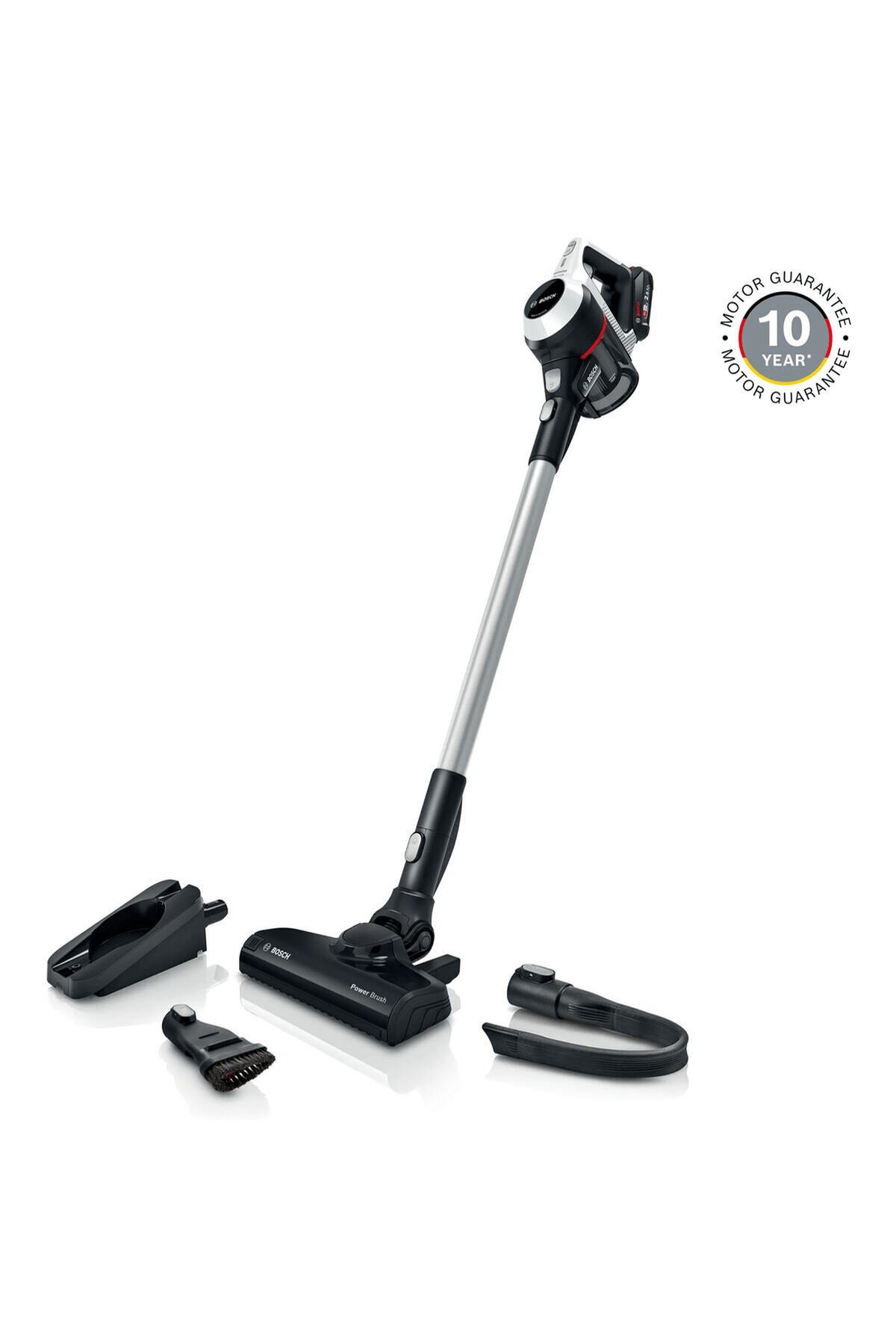 Bosch Dik Süpürge Bcs61113 Şarjlı Süpürge, Unlimited 6, Beyaz