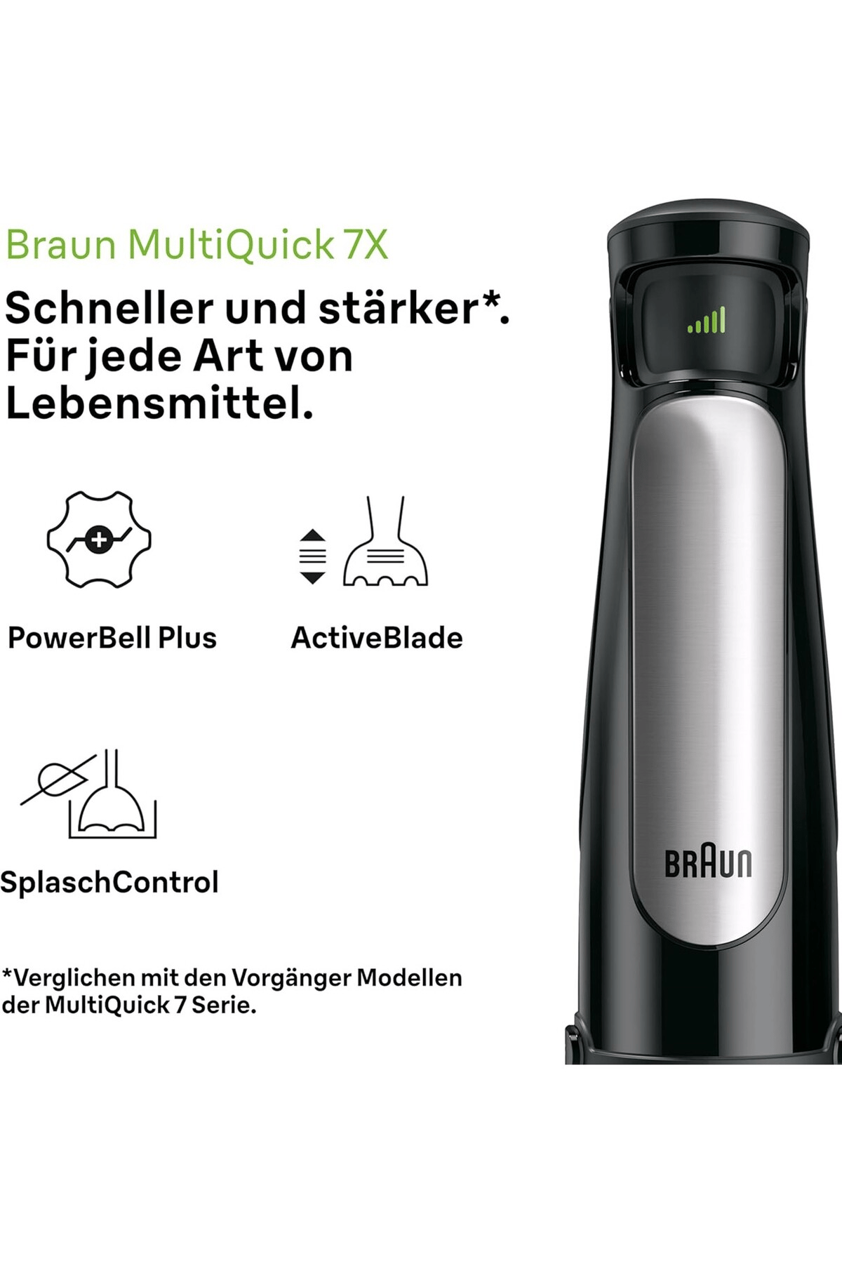 Braun 1000W Blender Seti Multiquick 7 MQ7045X 