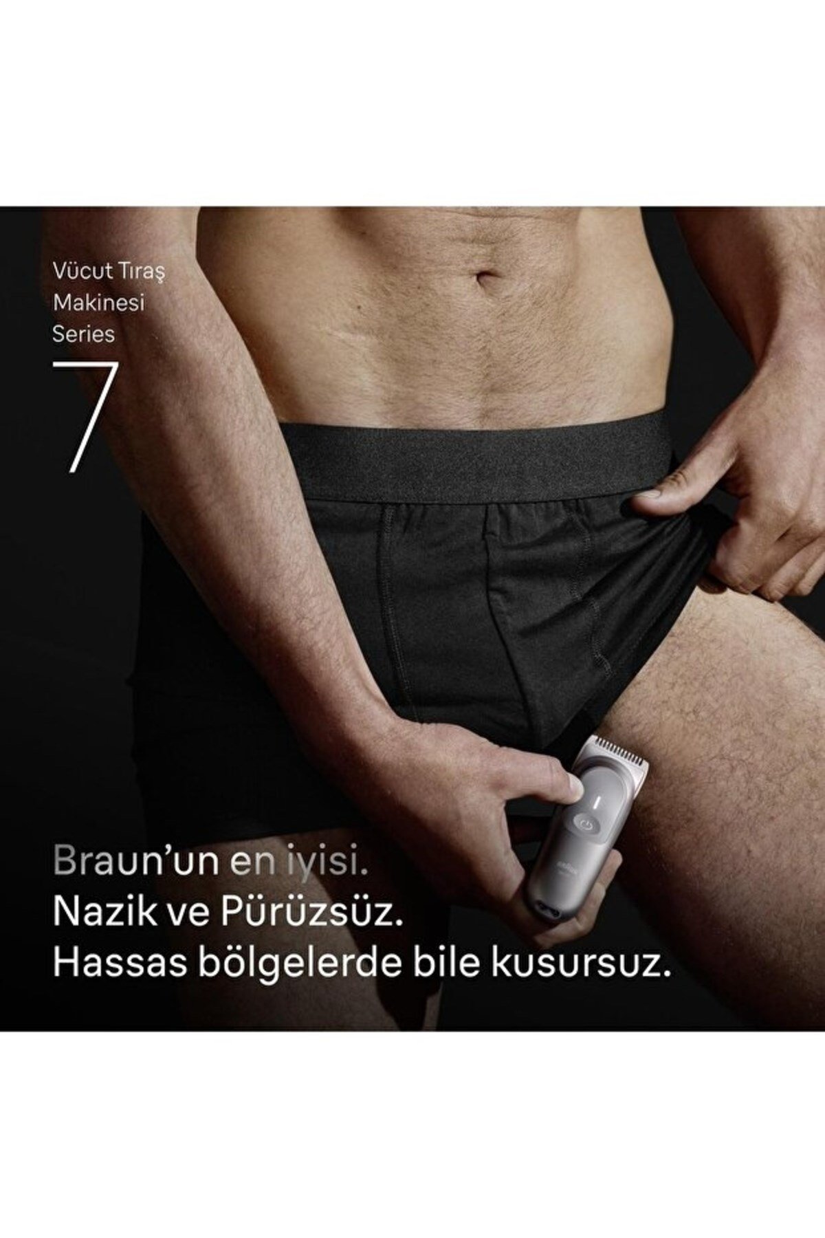 Braun Vücut Tıraş Makinesi Series BG7550