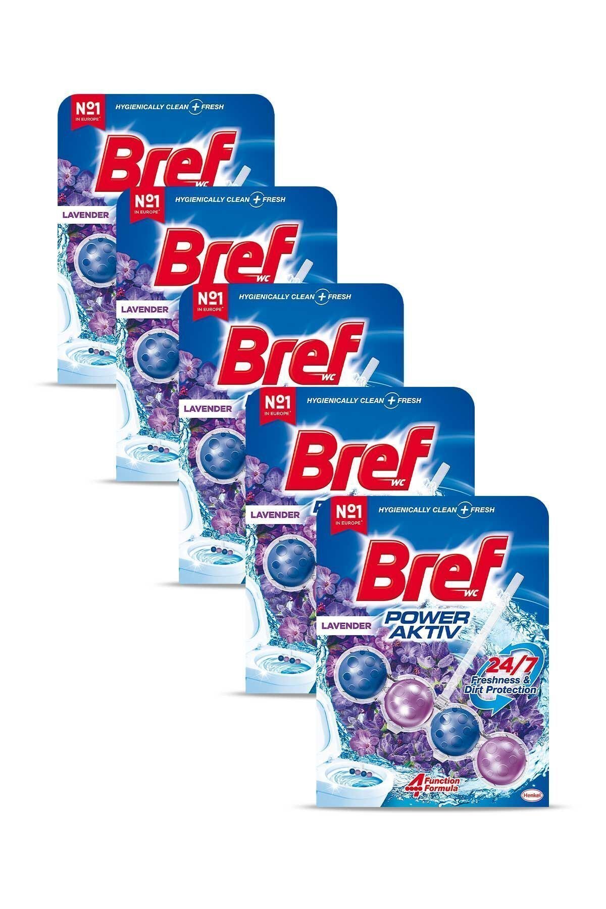 Bref Power Aktiv Lavanta Tekli 50 gr x5 Adet