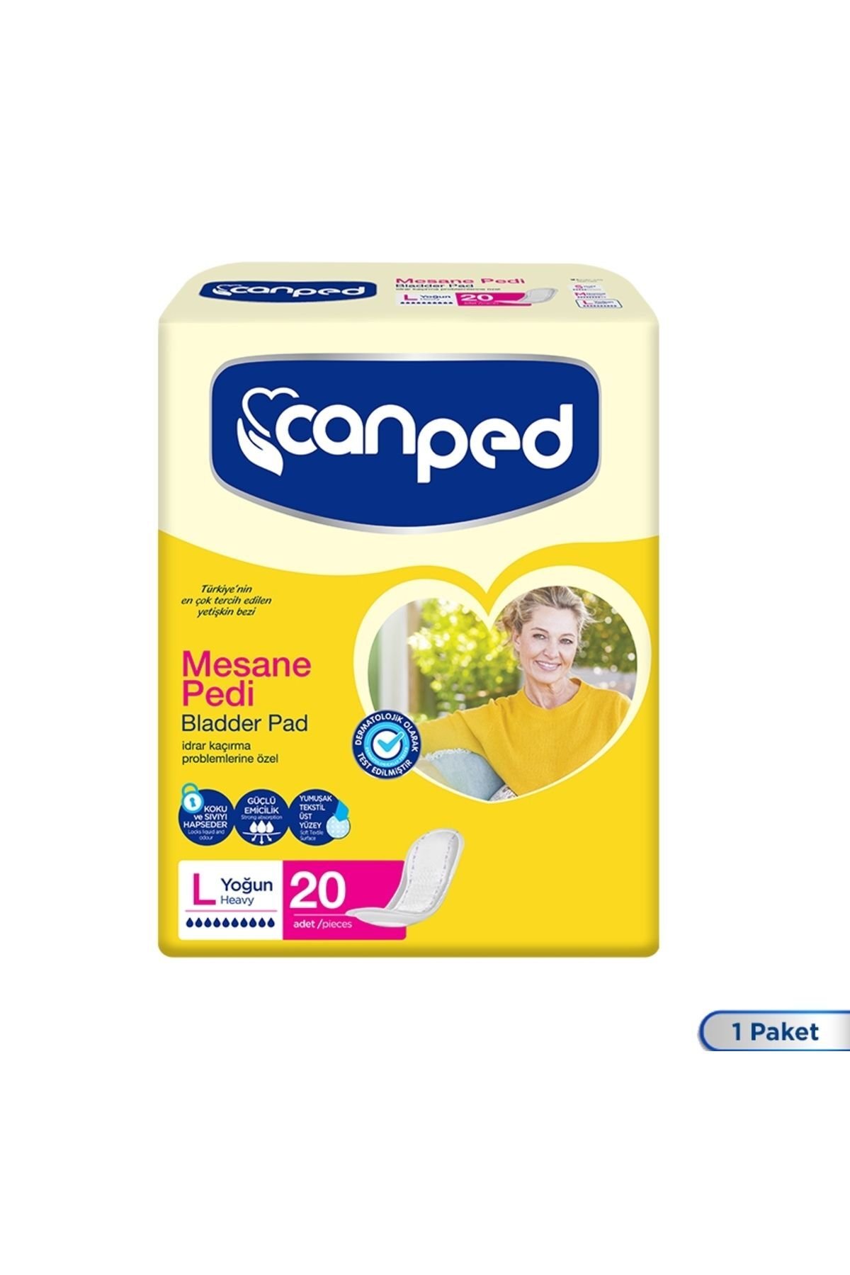 Canped Mesane Pedi Yoğun L Beden 10'lu x2 Adet