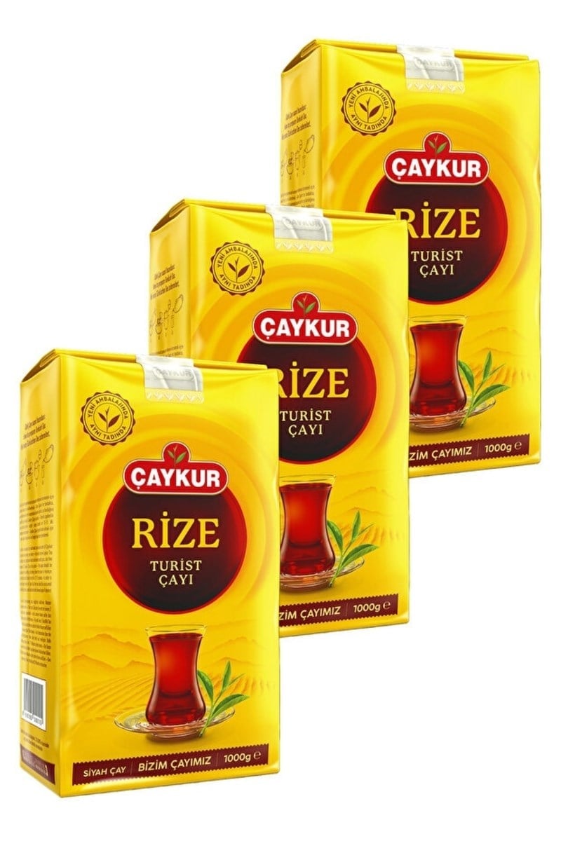 Çaykur Rize Turist Dökme Çay 1000 gr x3 Adet