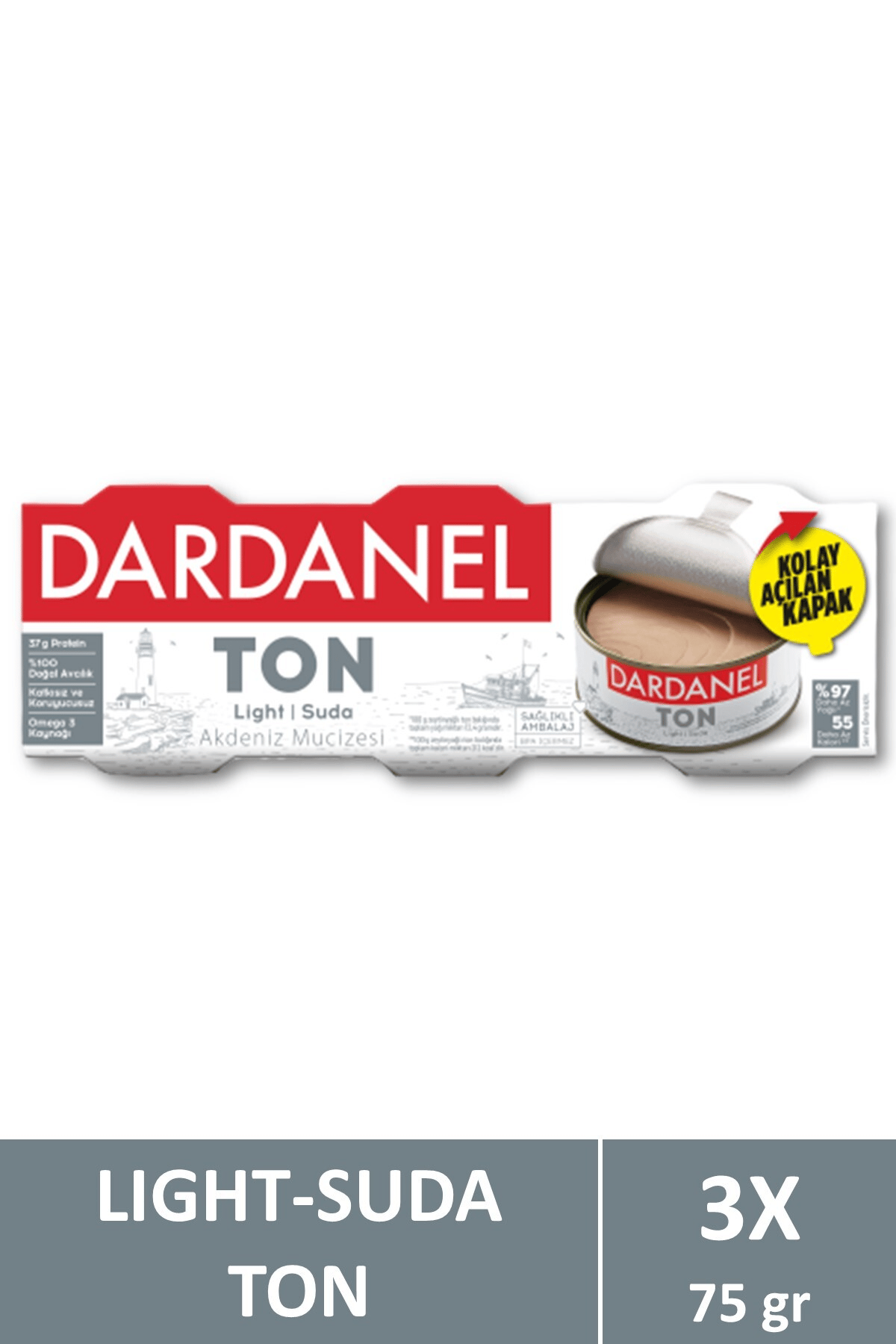 DARDANEL TON LIGHT 3X75GR