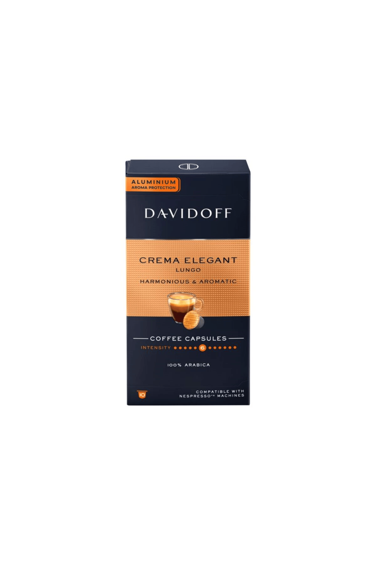 Davidoff Crema Elegant Lungo 10lu Kapsül Kahve