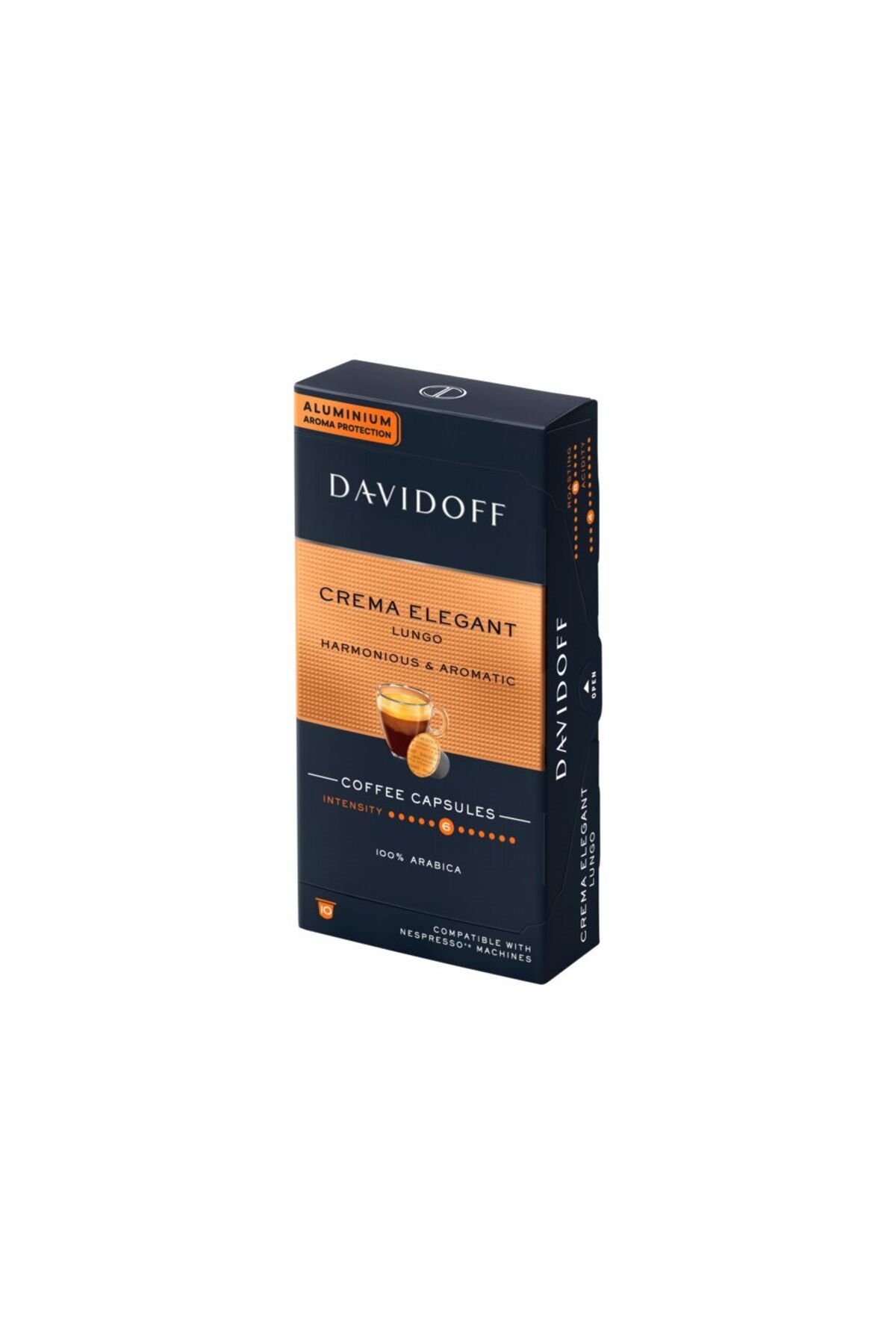Davidoff Crema Elegant Lungo 10lu Kapsül Kahve