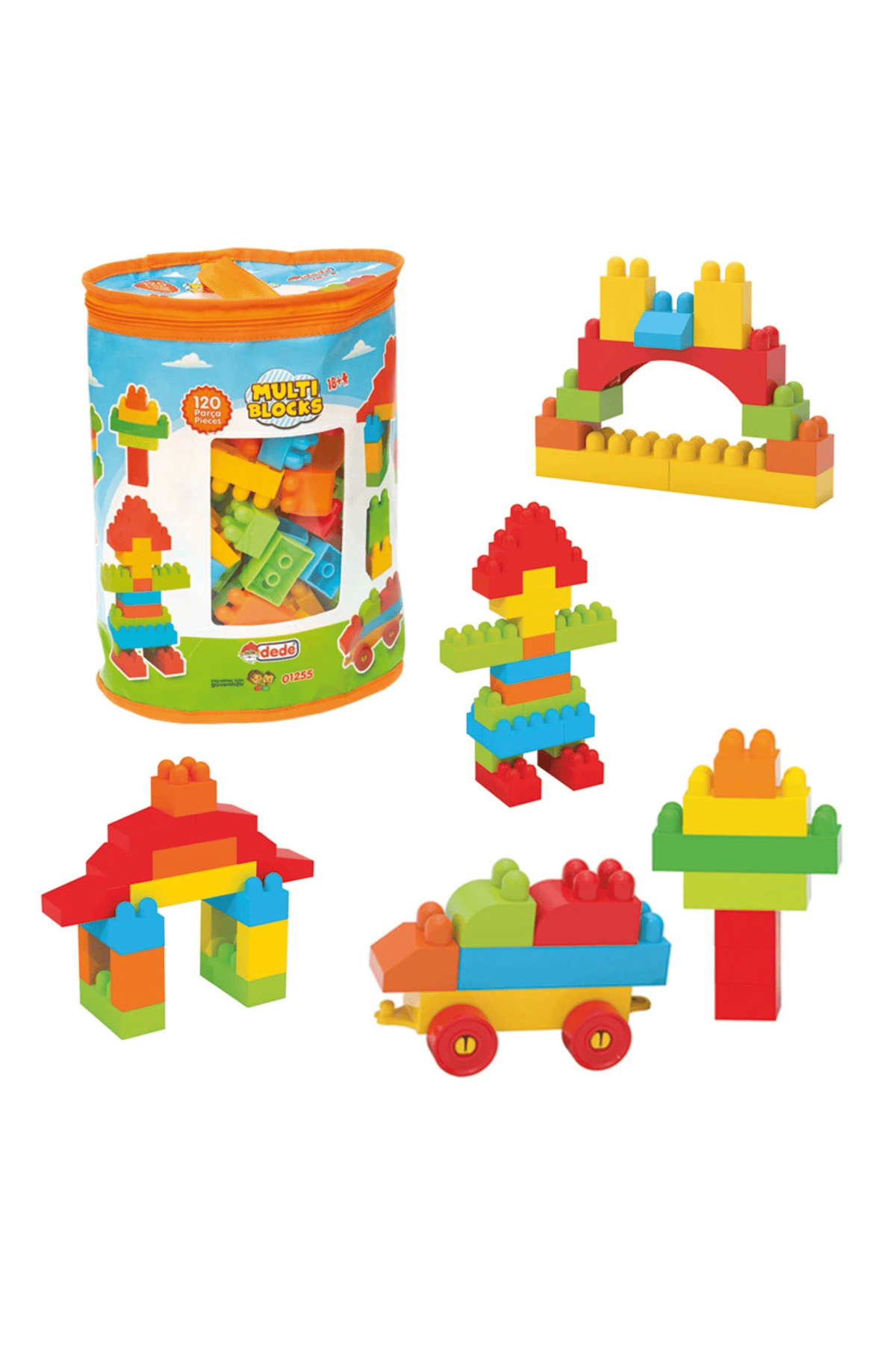 DEDE 120 Parça Multi Blok