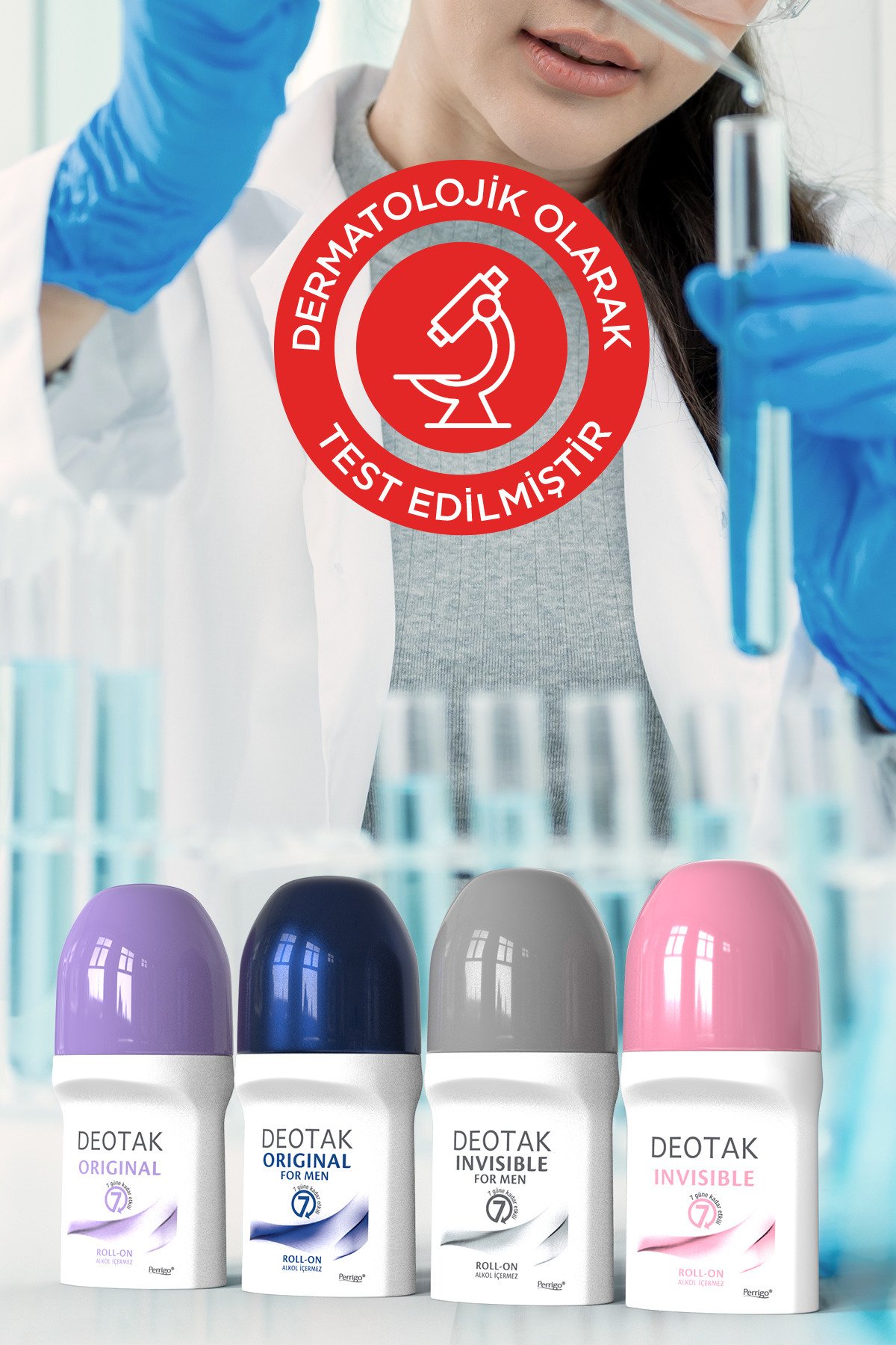 Deotak Original Kadın 7 Güne Kadar Etkili Roll-On Deodorant 35 ml