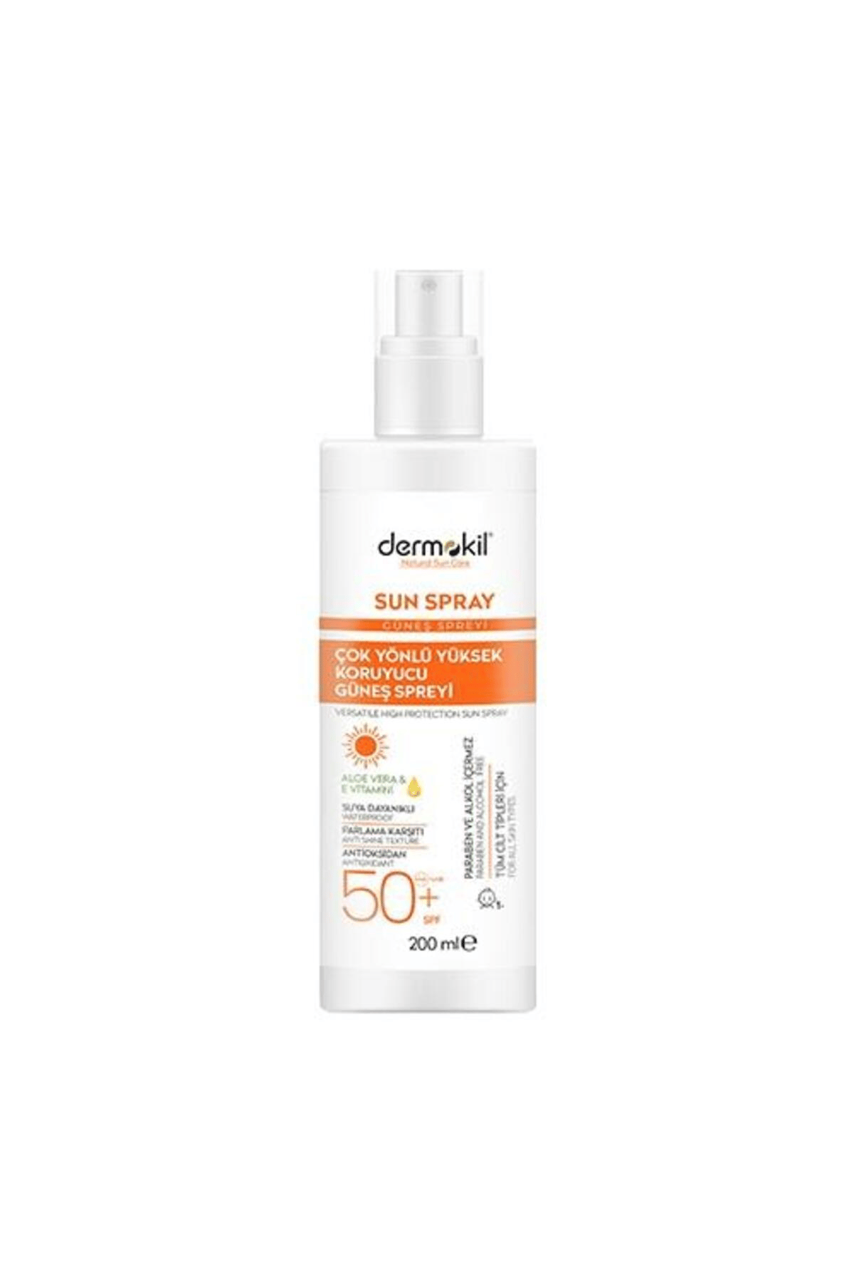 Dermokil Sun Sprey Koruyucu Güneş Spreyi 200 ml
