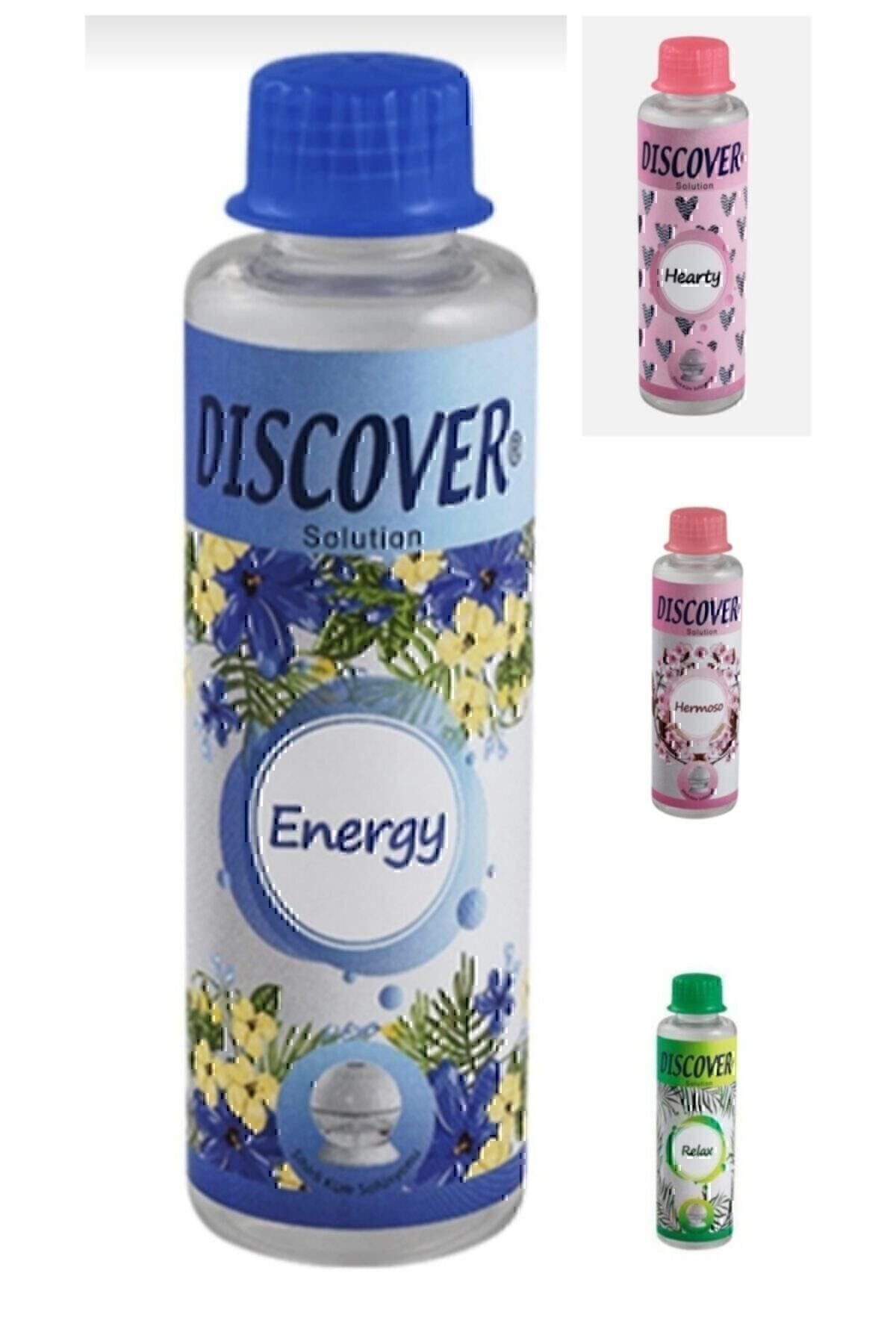 Discover Sihirli Küre Losyonu 4 Adet Energy+Relax+Hermose +Hearty