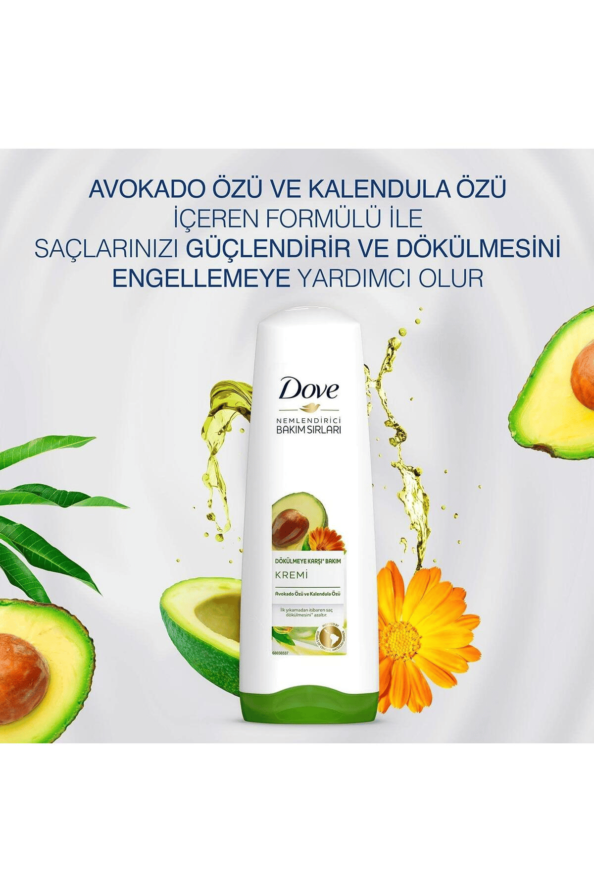 Dove Saç Bakım Kremi Dökülme Karşıtı Avokado 350ml